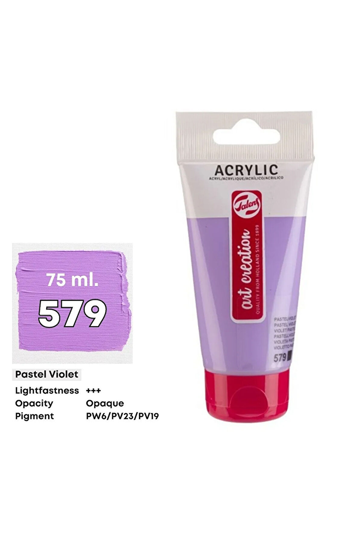 Art Creation Akrilik Boya 75ml 579 Pastel Violet