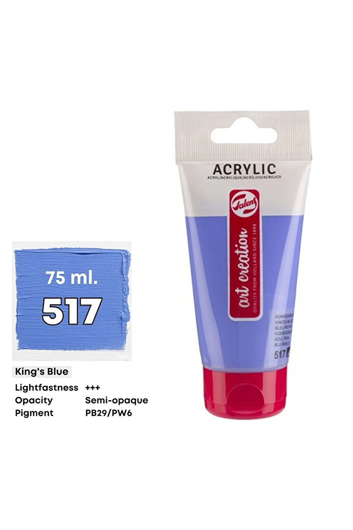 Art Creation Akrilik Boya 75ml 517 Kings Blue