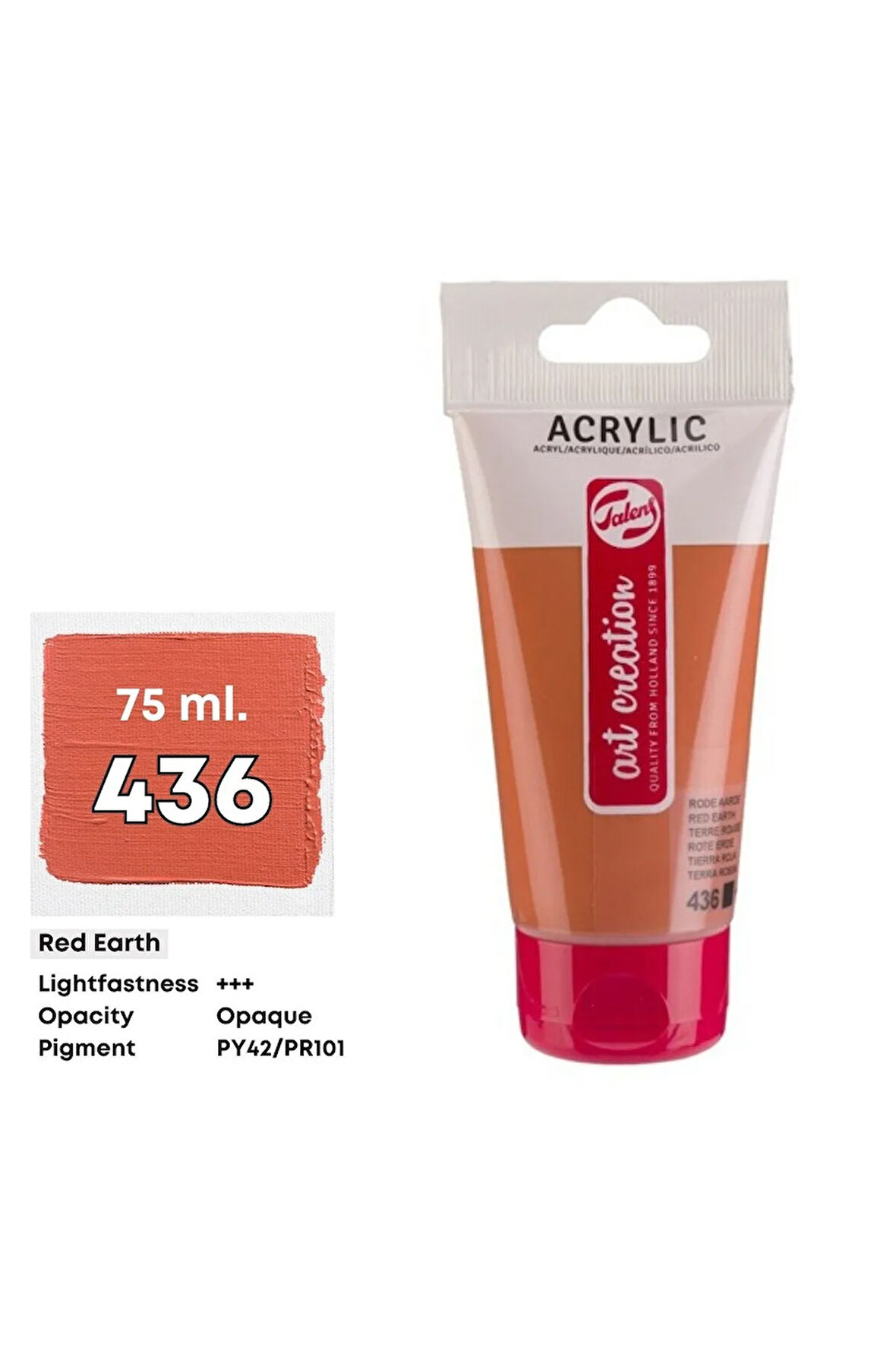 Art Creation Akrilik Boya 75ml 436 Red Earth