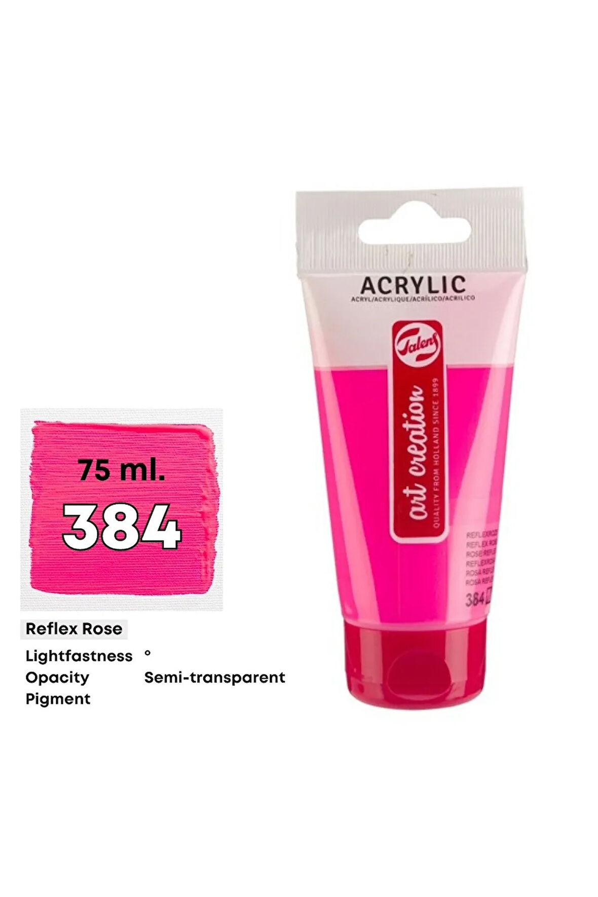 Art Creation Akrilik Boya 75ml 384 Reflex Rose