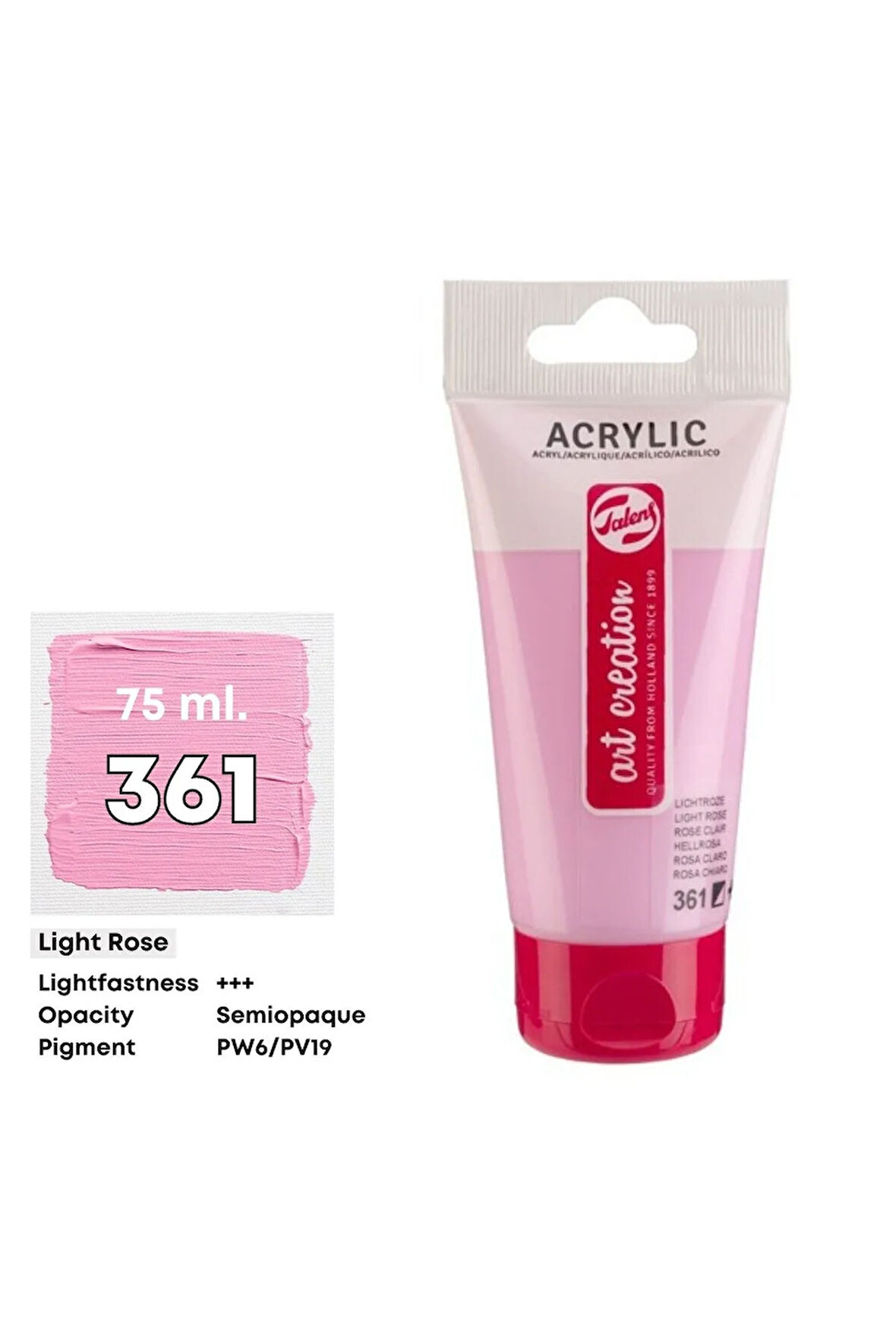 Art Creation Akrilik Boya 75ml 361 Light Rose
