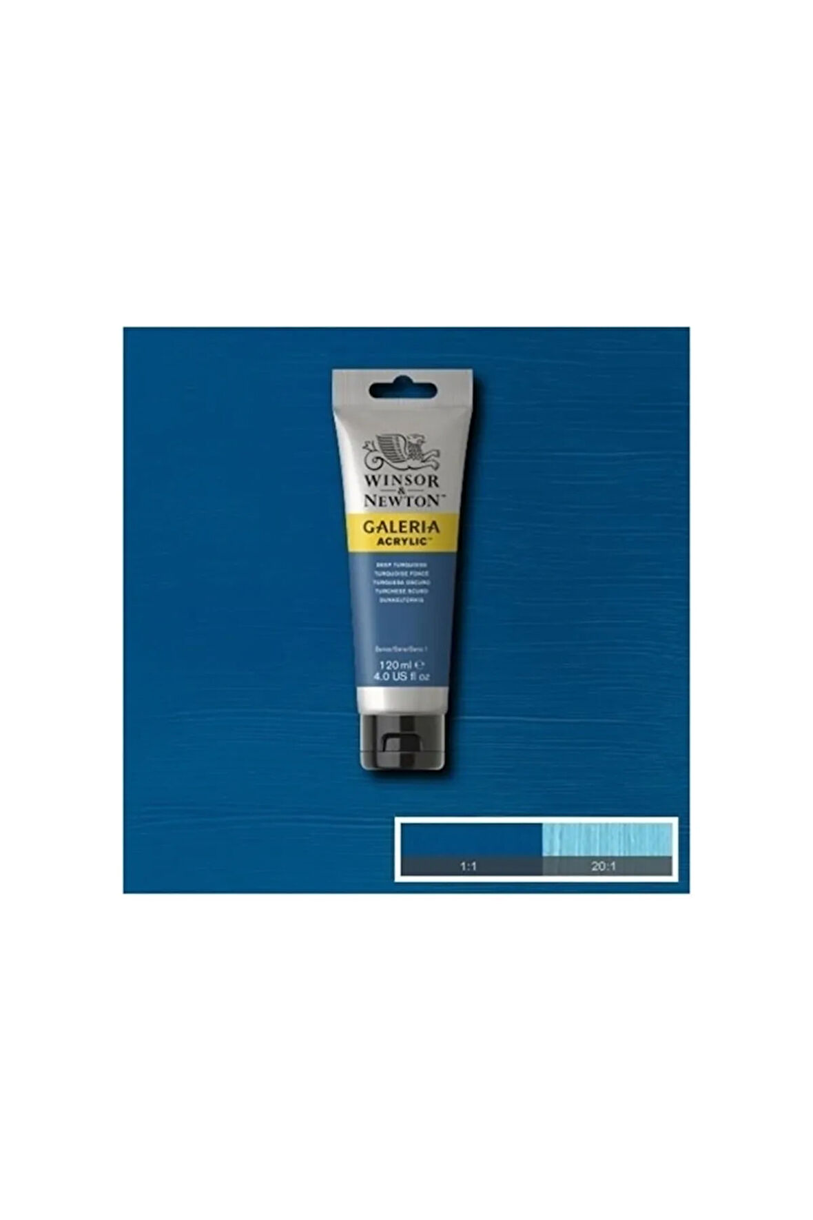 Galeria Akrilik Boya 120 Ml. 232 Deep Turquoise