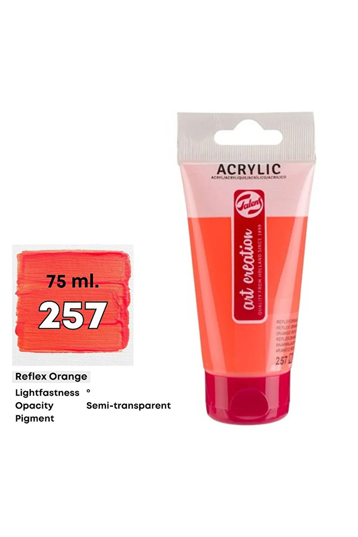 Art Creation Akrilik Boya 75ml 257 Reflex Orange
