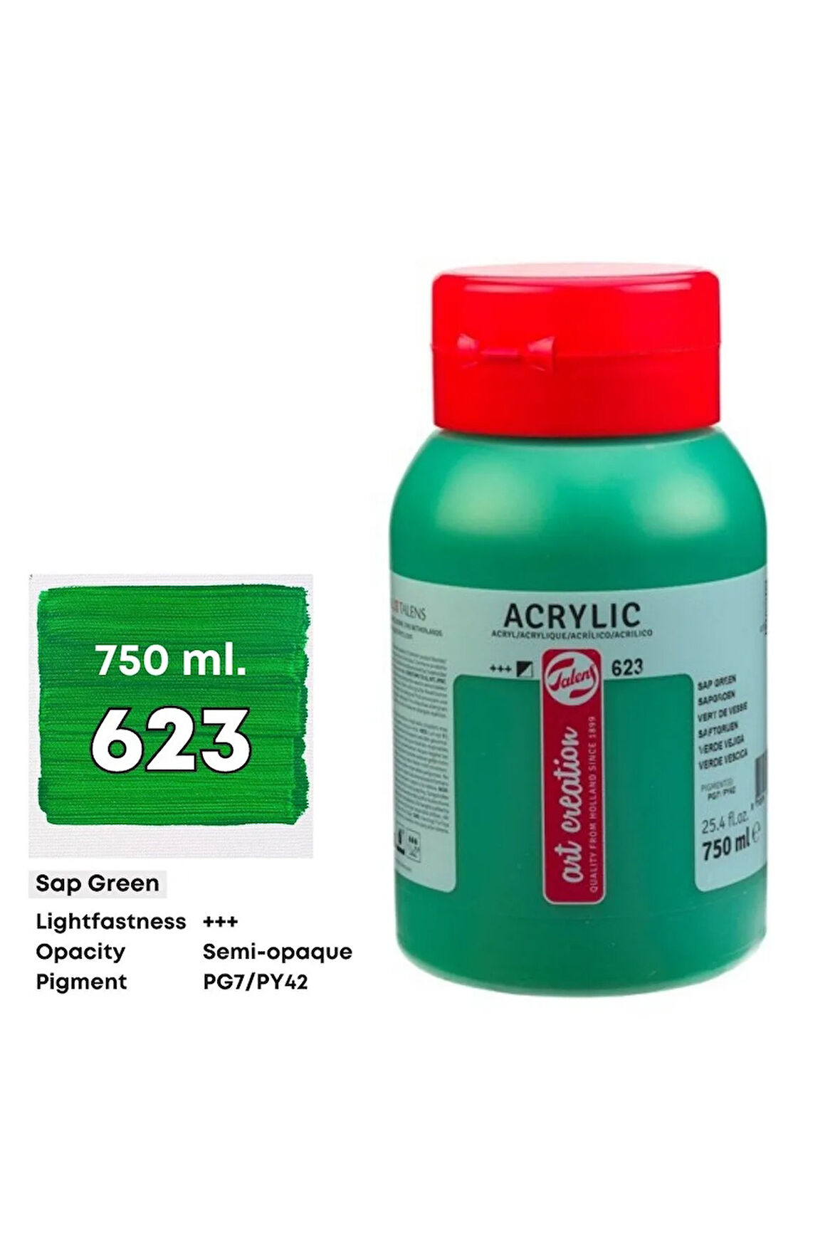 Art Creation Akrilik Boya 750ml 623 Sap Green