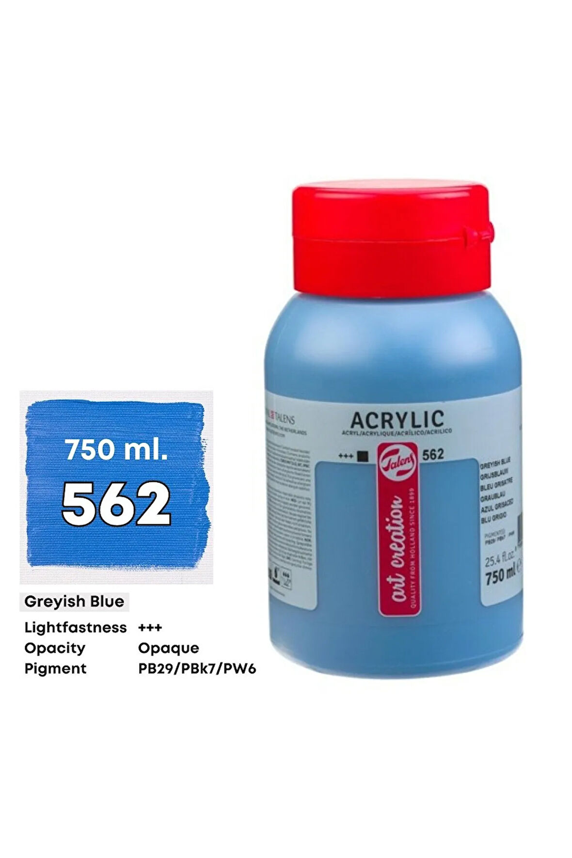 Art Creation Akrilik Boya 750ml 562 Greyish Blue