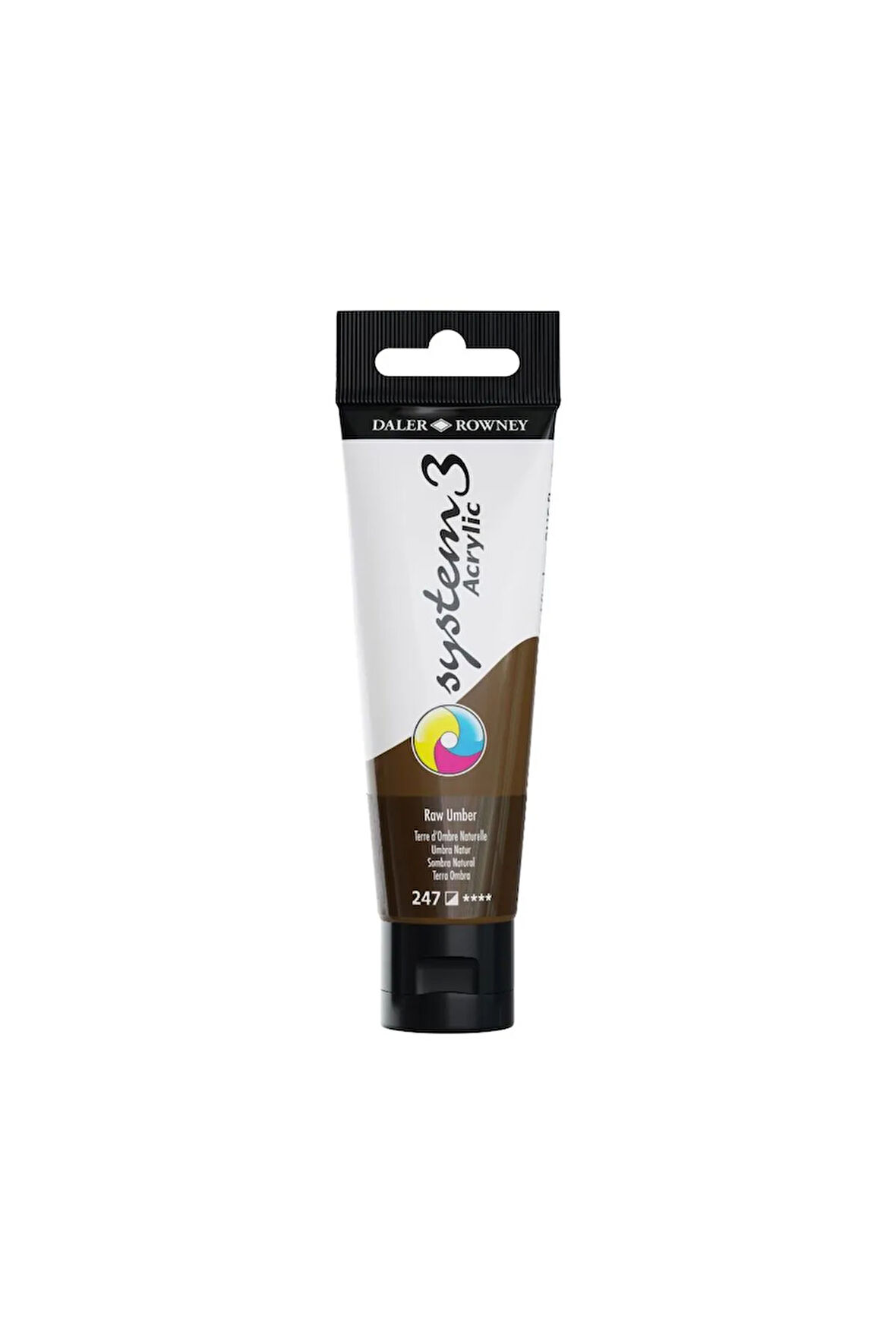 Daler Rowney System 3 Akrilik Boya 150ml 247 Raw Umber