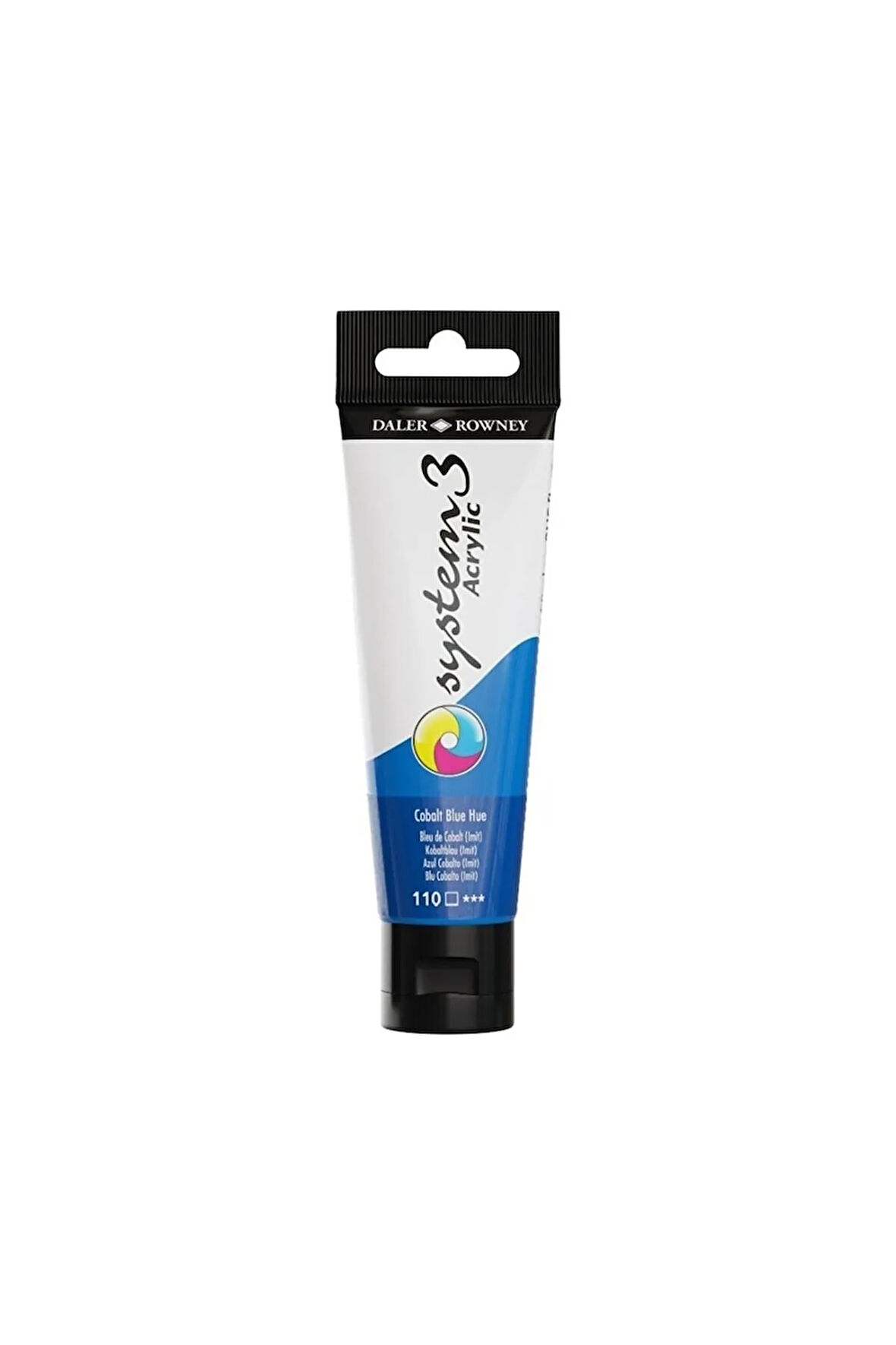Daler Rowney System 3 Akrilik Boya 150ml 110 Cobalt Blue Hue