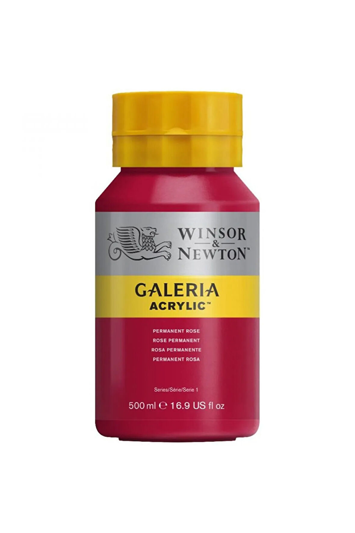 Winsor & Newton Galeria Akrilik Boya 500ml - Permanent Rose 502
