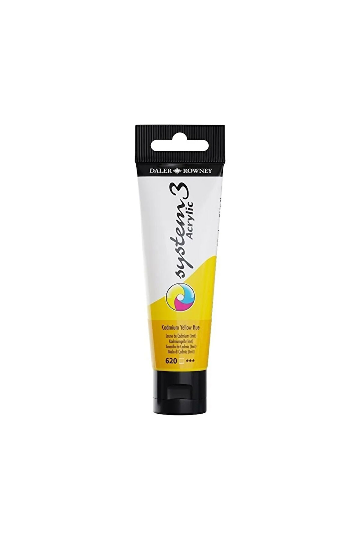Daler Rowney System 3 Akrilik Boya 150ml 620 Cadmium Yellow Hue