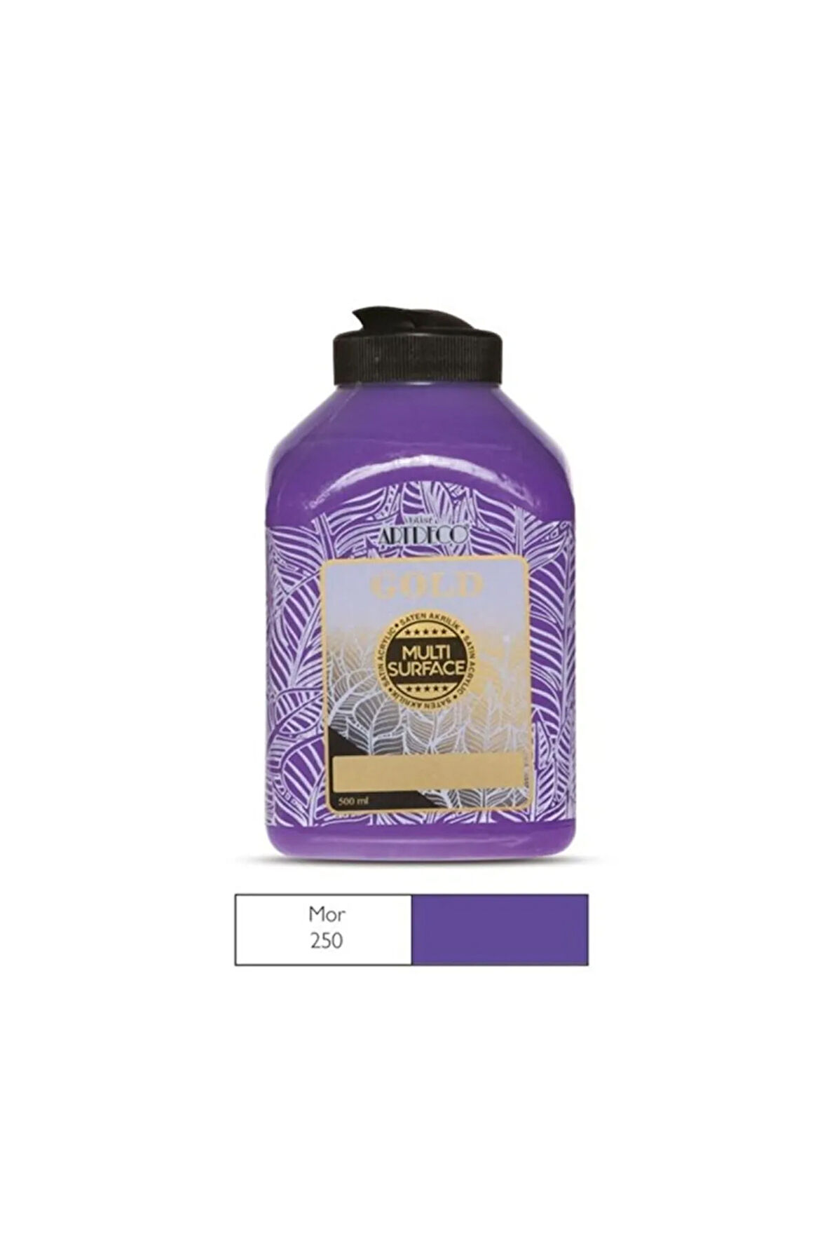 Gold Multi Surface Akrilik Boya 500 Ml. 250 Mor