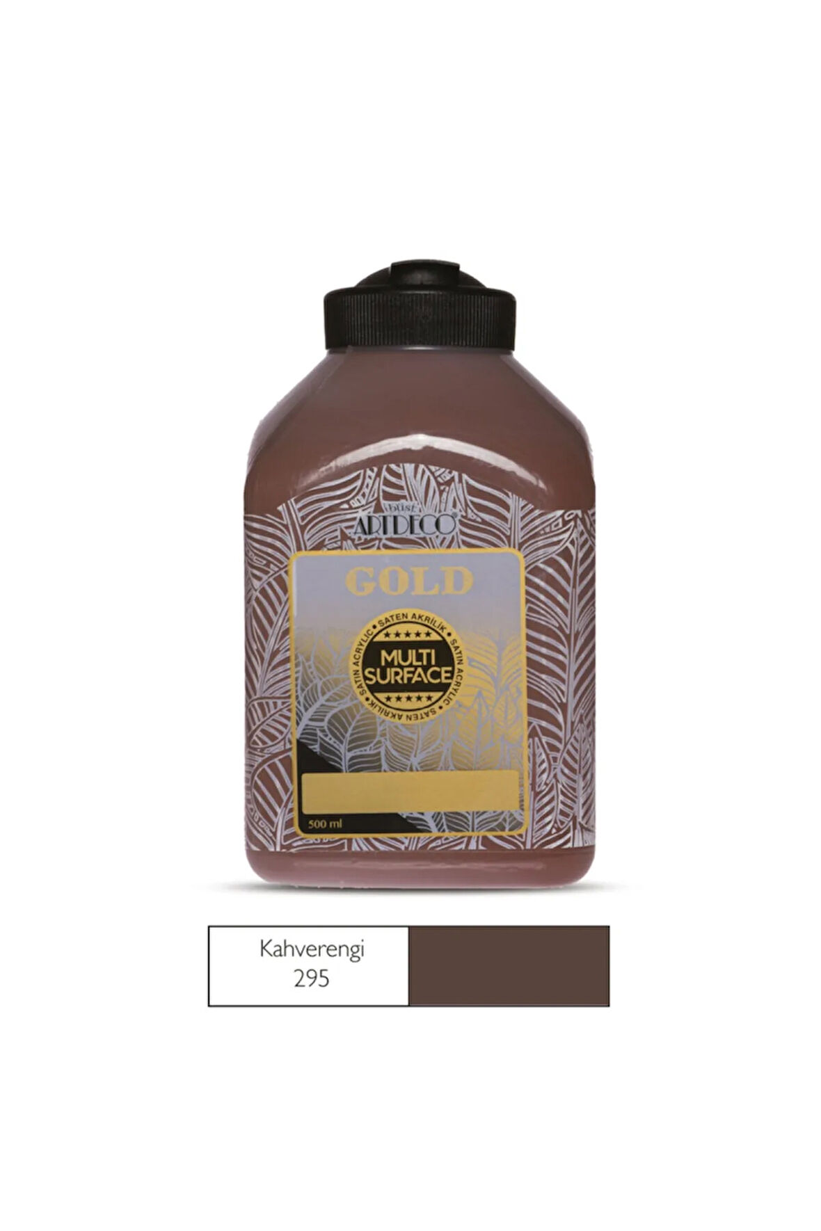 Gold Multi Surface Akrilik Boya 500ml 295 Kahverengi