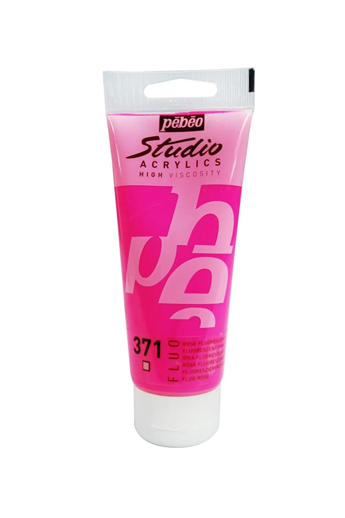 Studio Akrilik Boya - Fluorescent Blue - 100ml