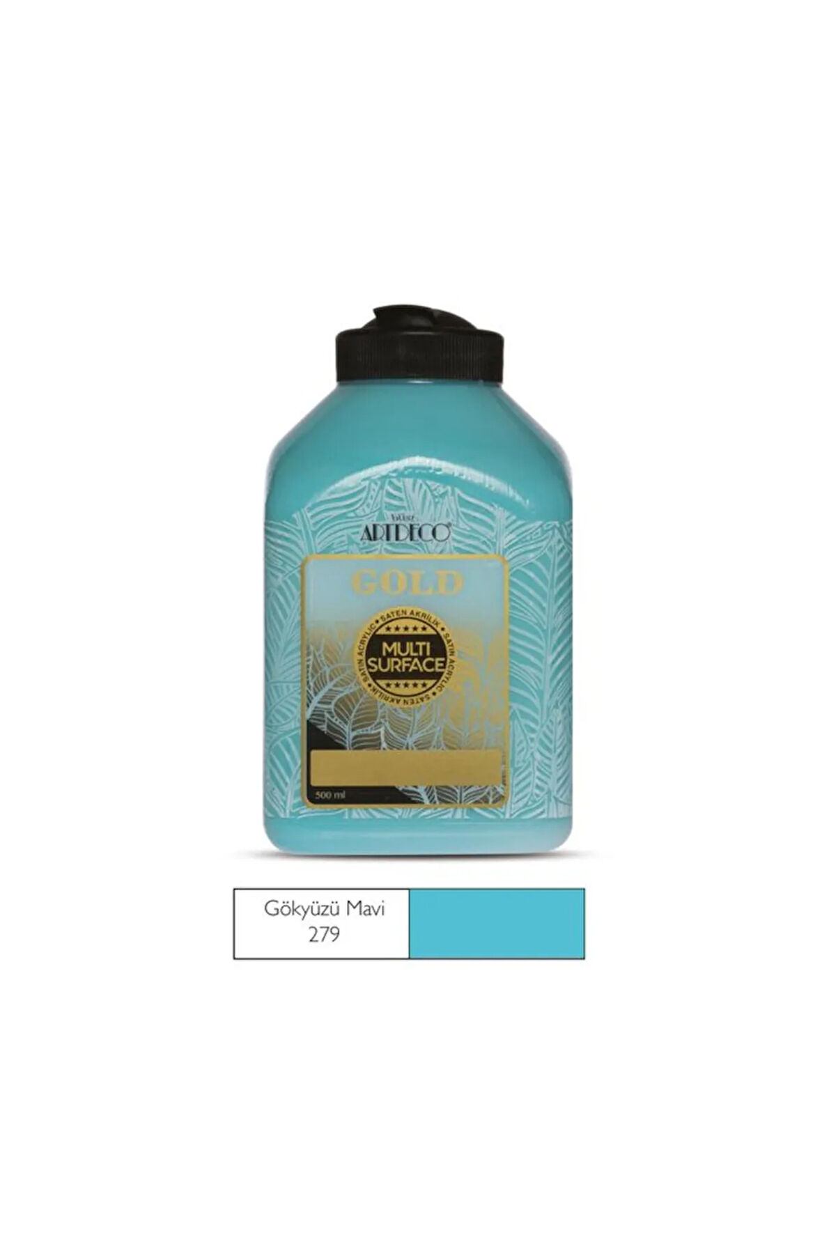 Gold Multi Surface Akrilik Boya 500 Ml. 279 Gökyüzü Mavi