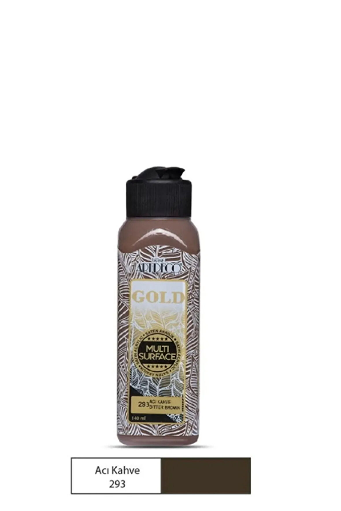 Gold Multi Surface Akrilik Boya 140 Ml. 295 Acı Kahve