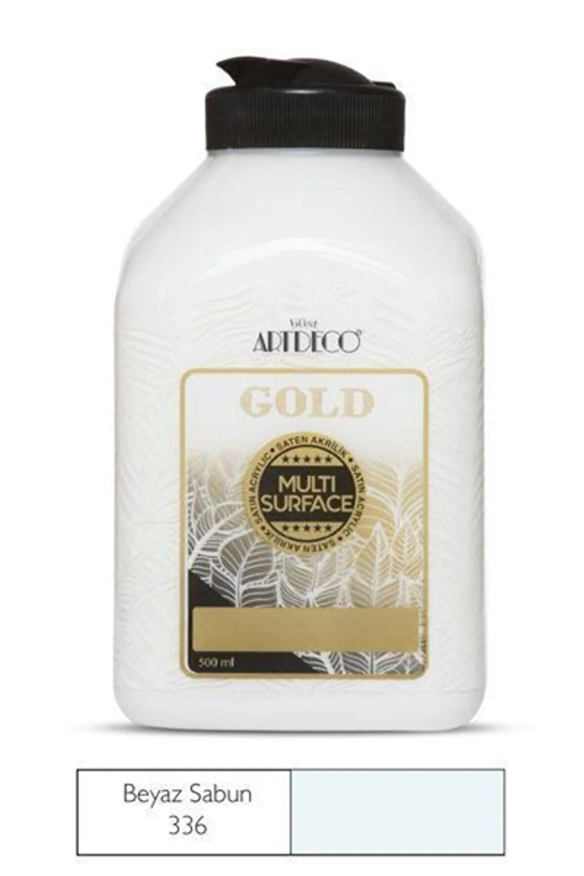 Gold Multi Surface Akrilik Boya 500 ml. 336 BEYAZ SABUN