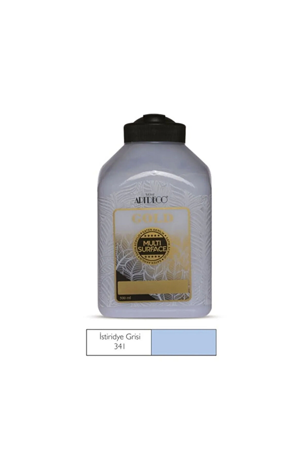 Gold Multi Surface Akrilik Boya 500 Ml. 341 Istiridye Gri