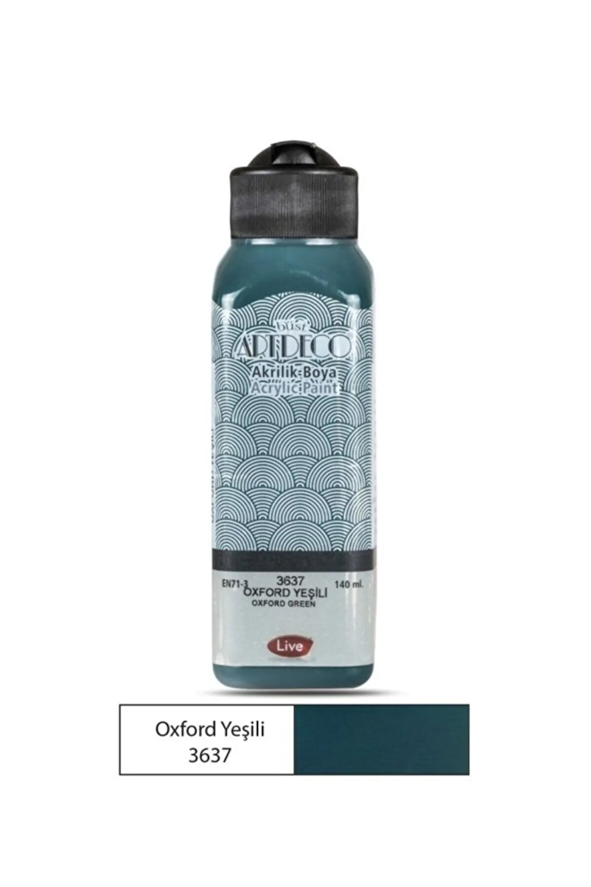 140ml Oxford Yeşili Akrilik Boya 3637