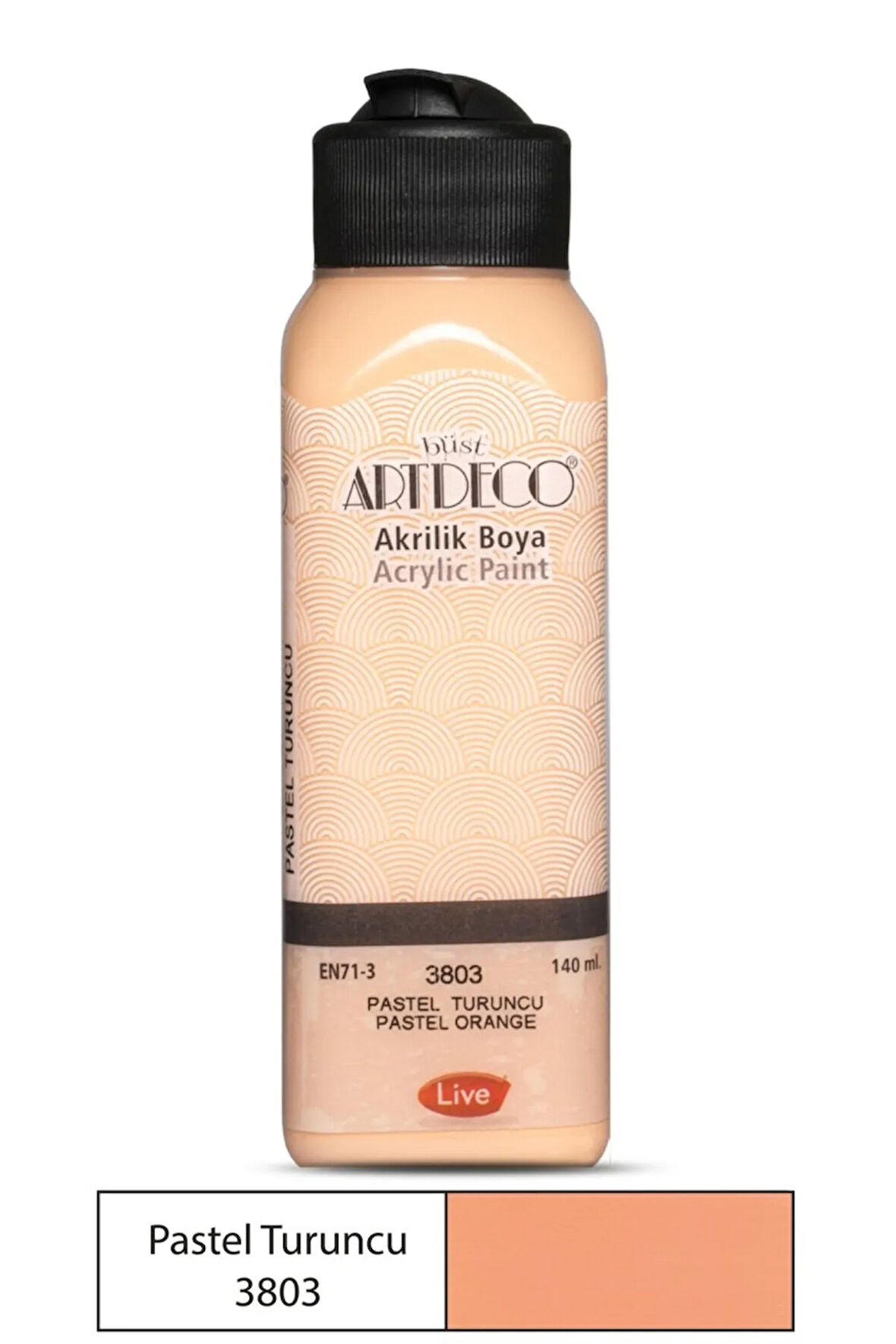 Akrilik Boya Pastel Turuncu 140 ml 3803