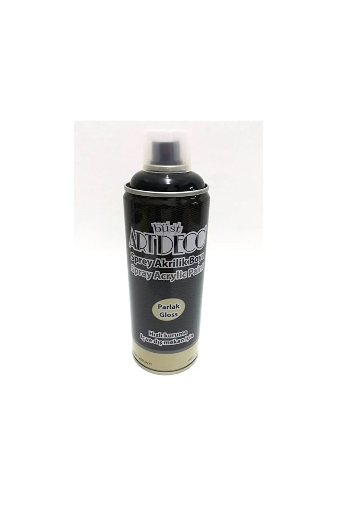 Akrilik Sprey Boya 400 Ml. Siyah