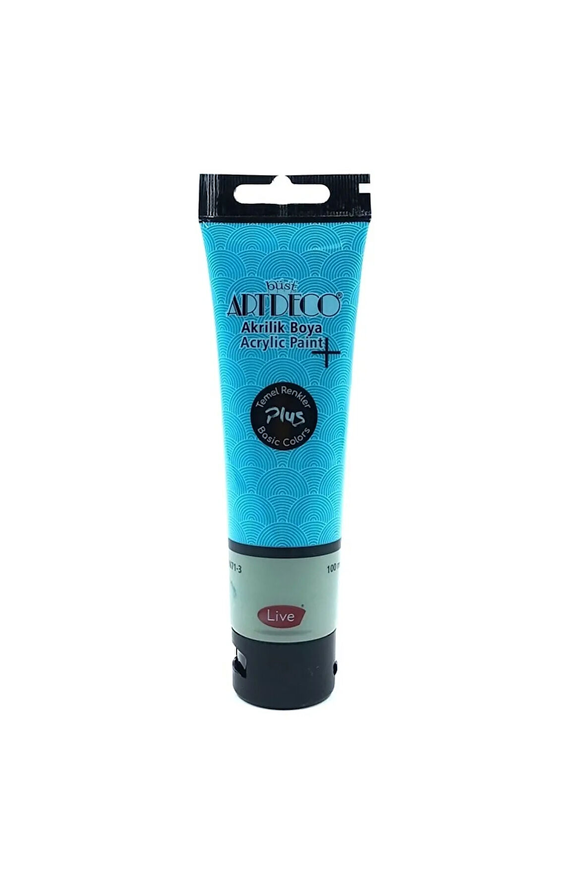 Plus Akrilik Boya 100ml Tüp Turkuaz Yeşil 457