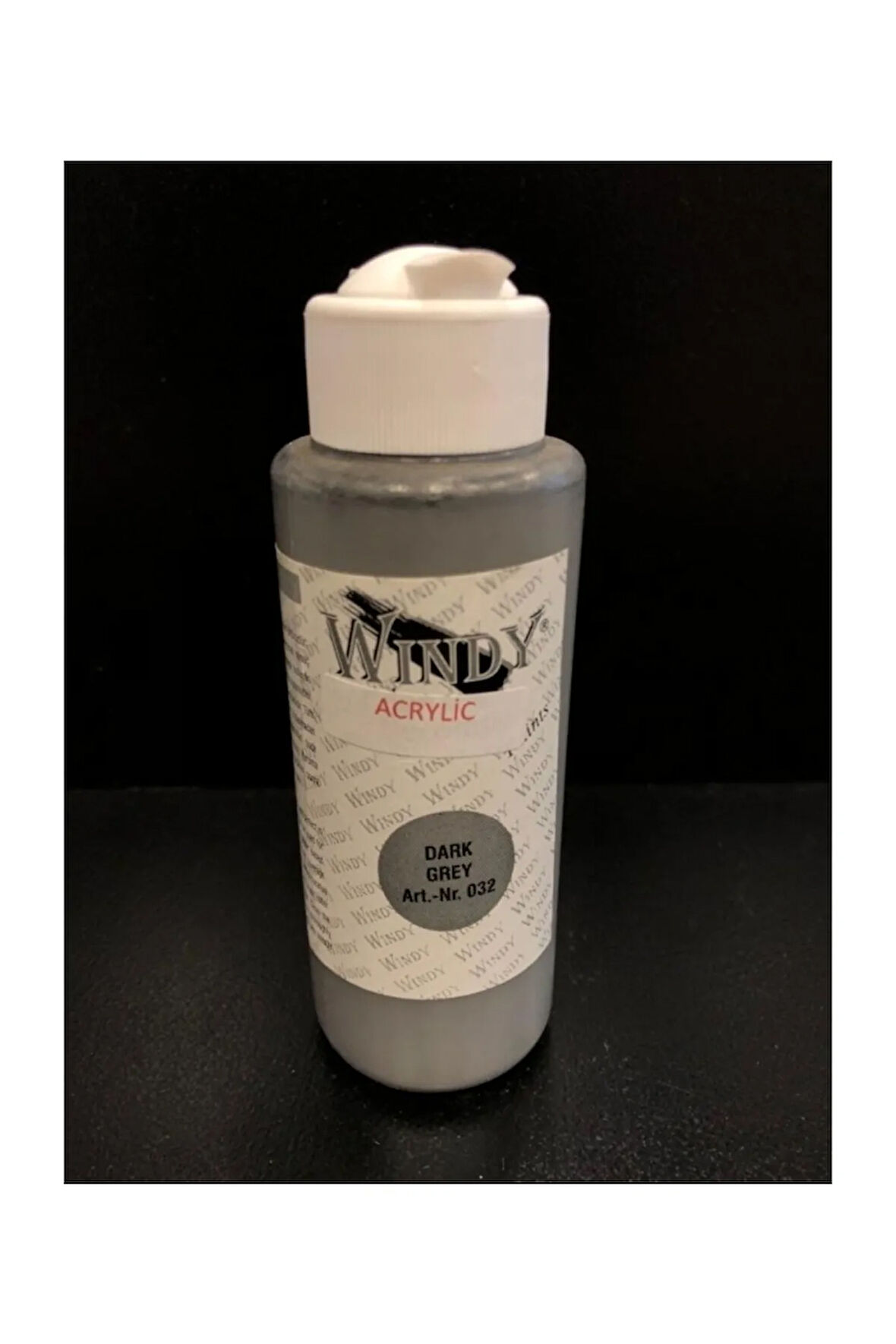 Akrilik Boya - Koyu Gri 120 Ml