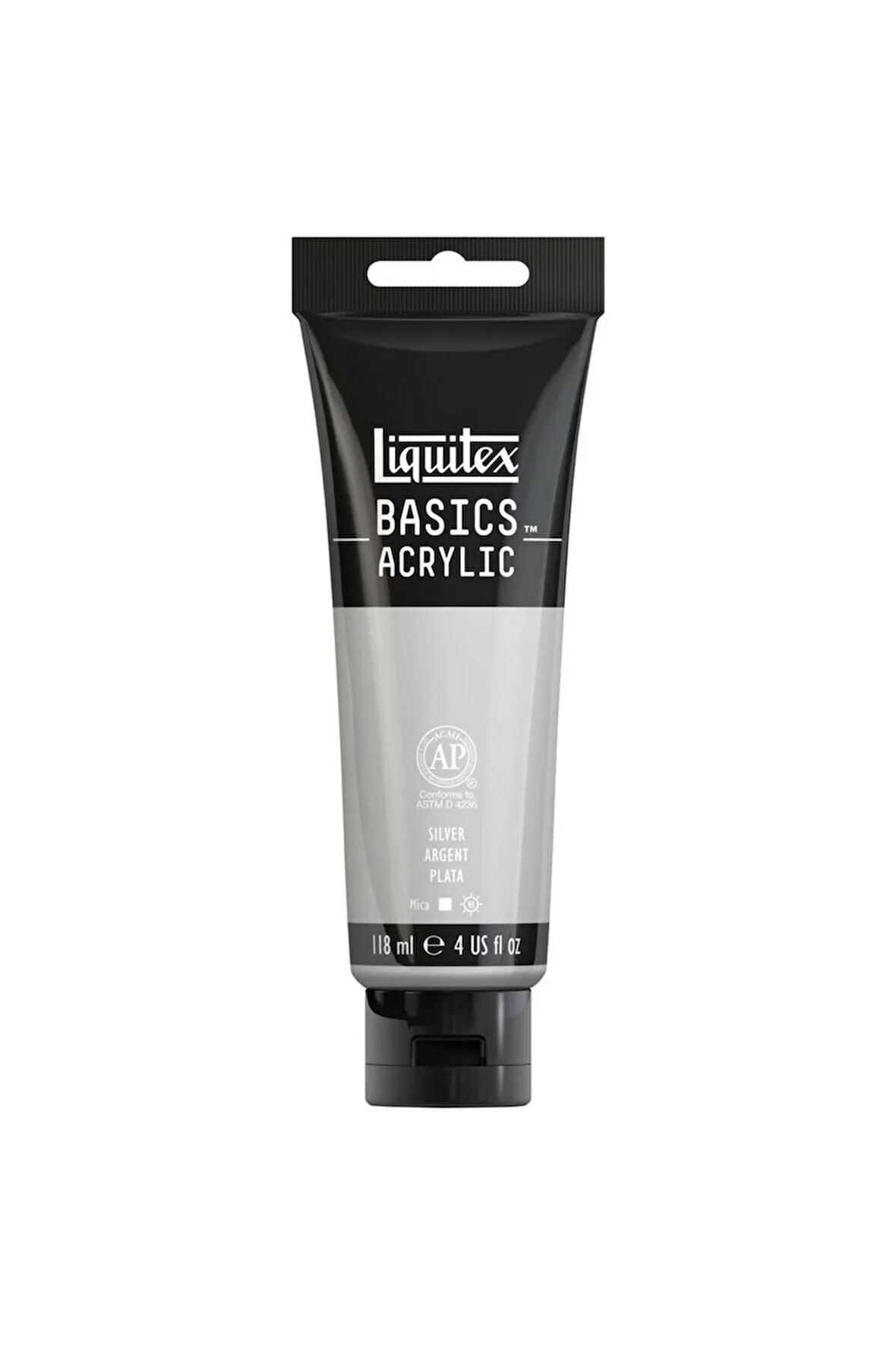 Basics Akrilik 118ml - Silver 236