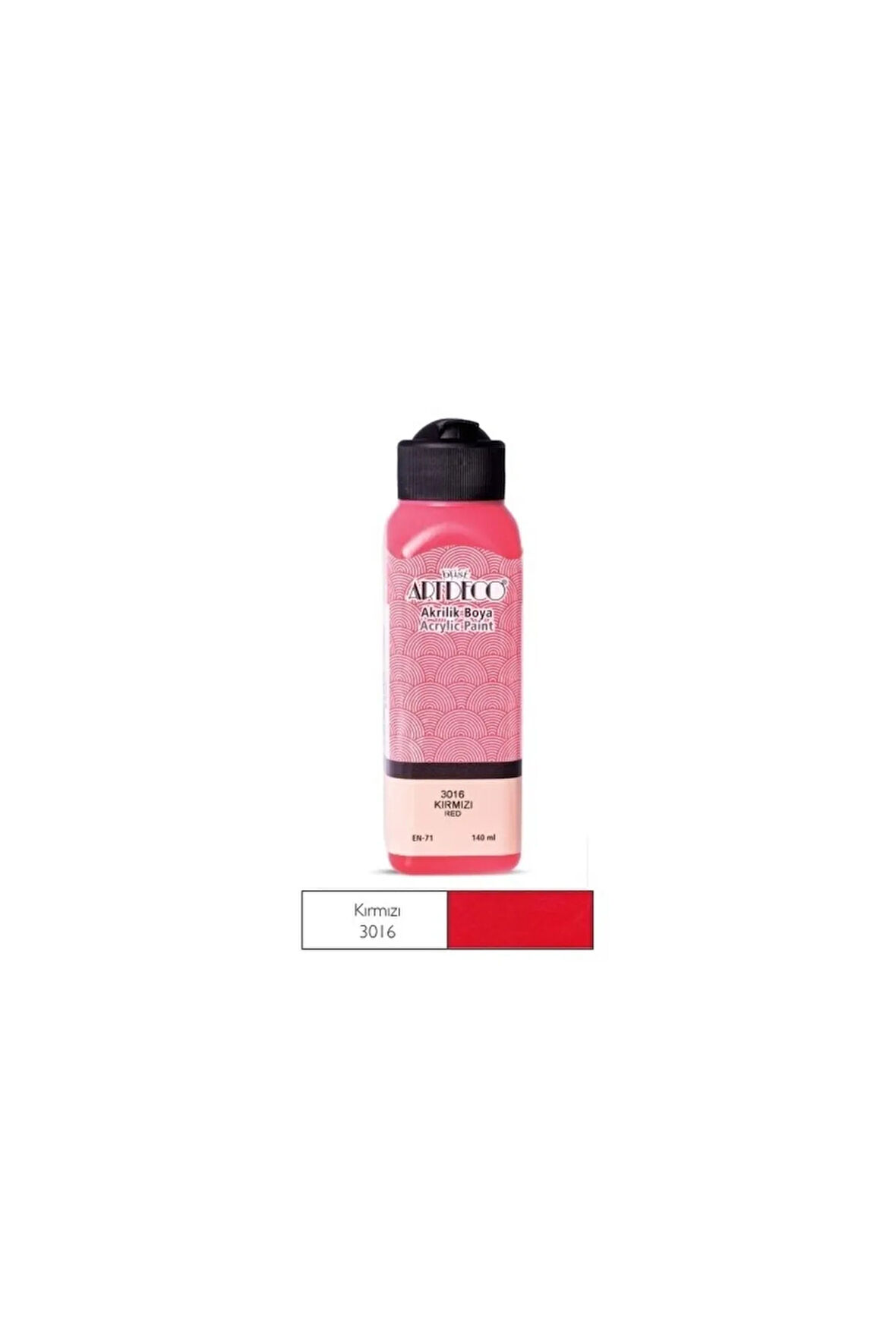 Kırmızı Yeni Formül Akrilik Boya 140ml
