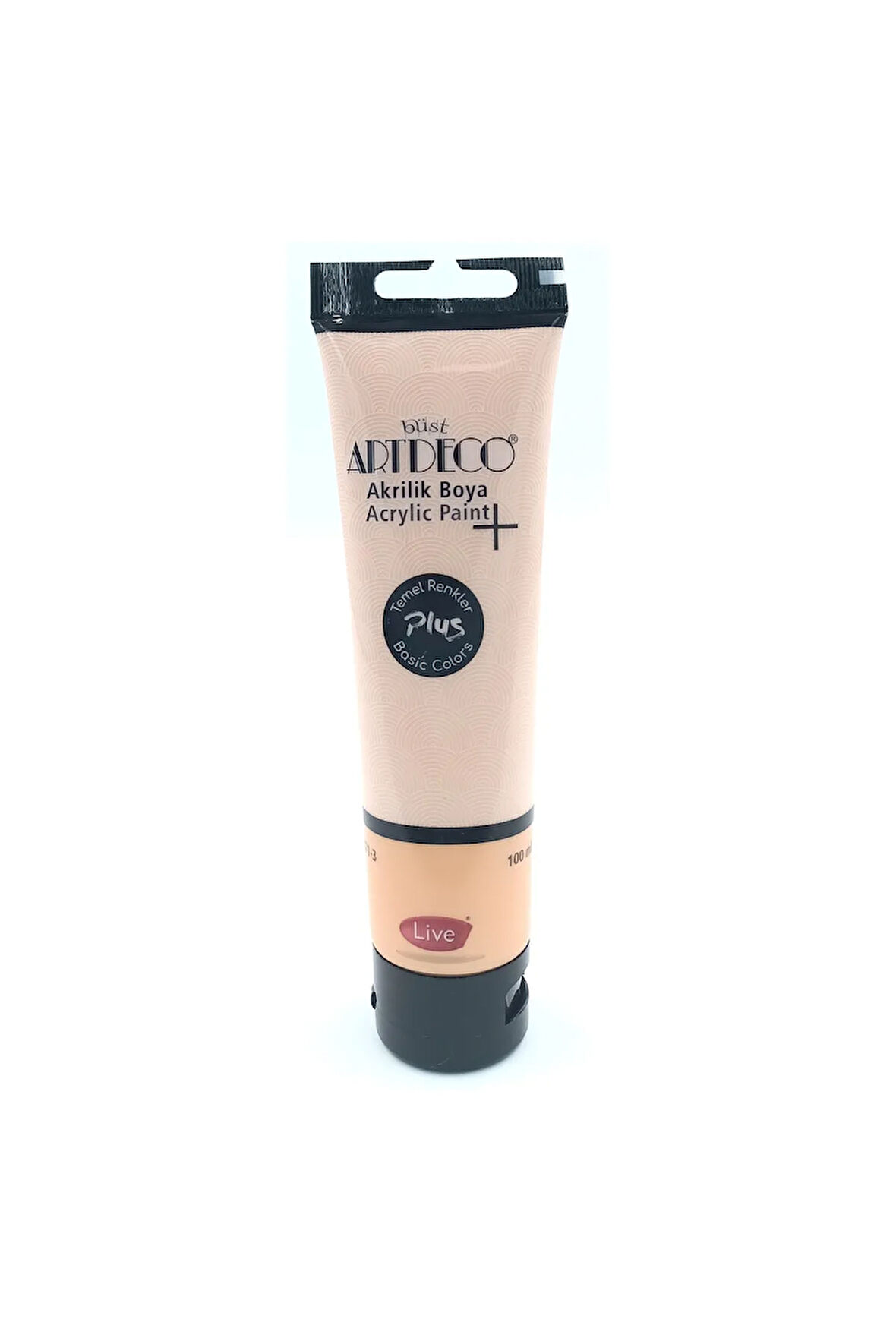 Plus Akrilik Boya 100ml Tüp Ten Rengi 477