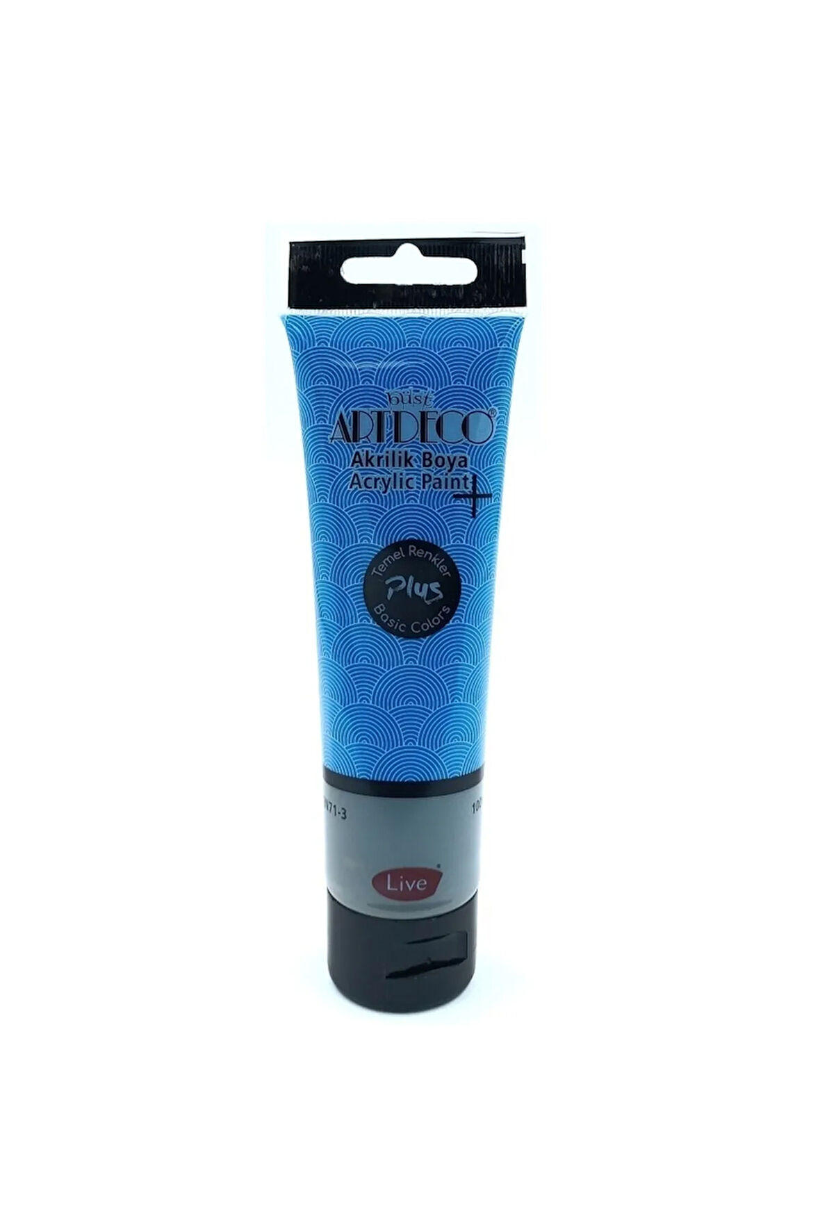 Plus Akrilik Boya 100ml Tüp Gök Mavisi 450