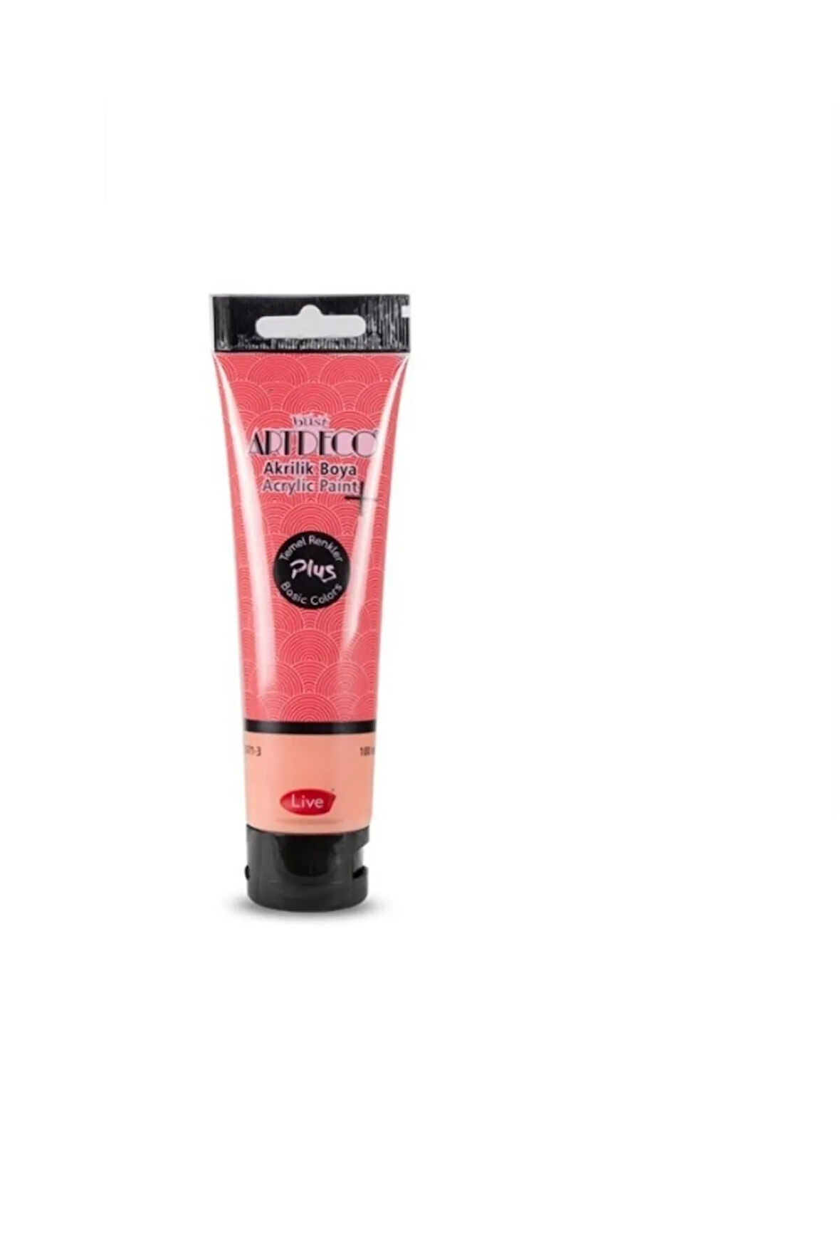 Plus Akrilik Boya 100ml Tüp 420 Koyu Kırmızı