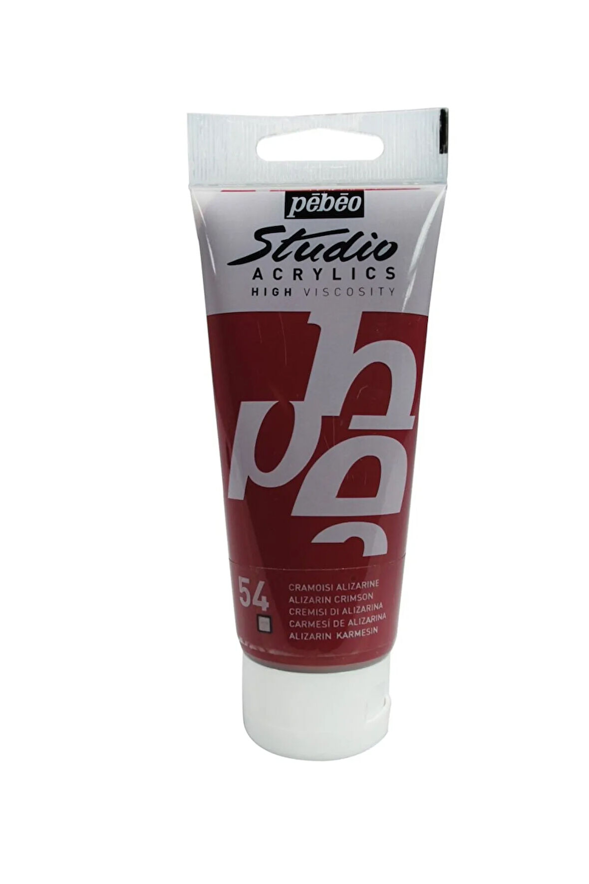 Studio Akrilik Boya - Alizarin Crimson - 100ml - N:54