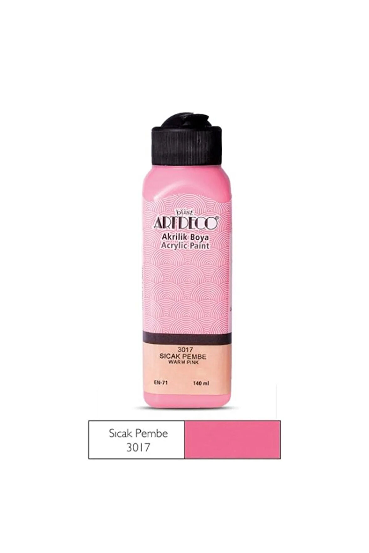 Akrilik Boya 140 Ml. Sıcak Pembe