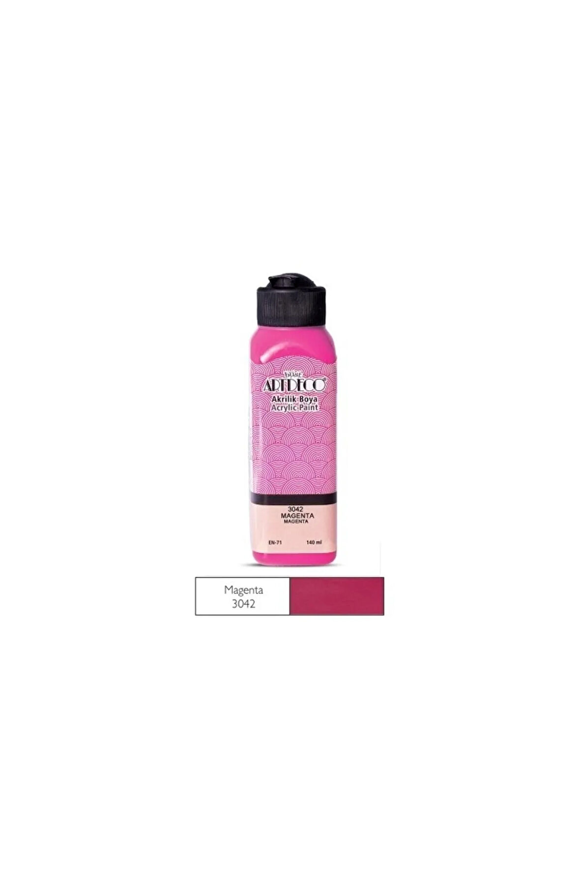 Magenta Yeni Formül Akrilik Boya 140 Ml