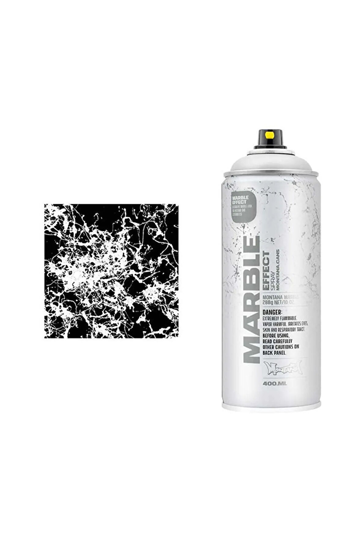 Marble Effect Mermer Efekti Sprey Boya 400ml White