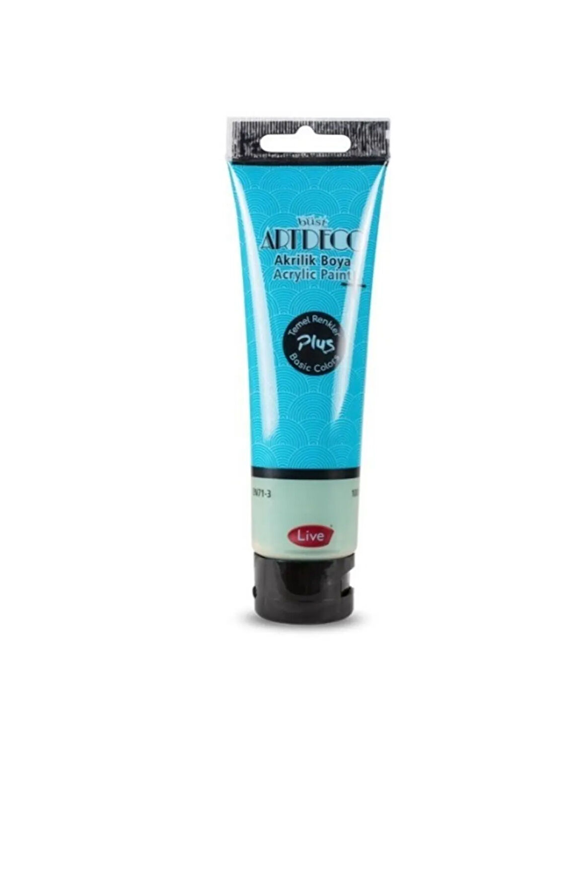 Plus Akrilik Boya 100ml Tüp 455 Turkuaz
