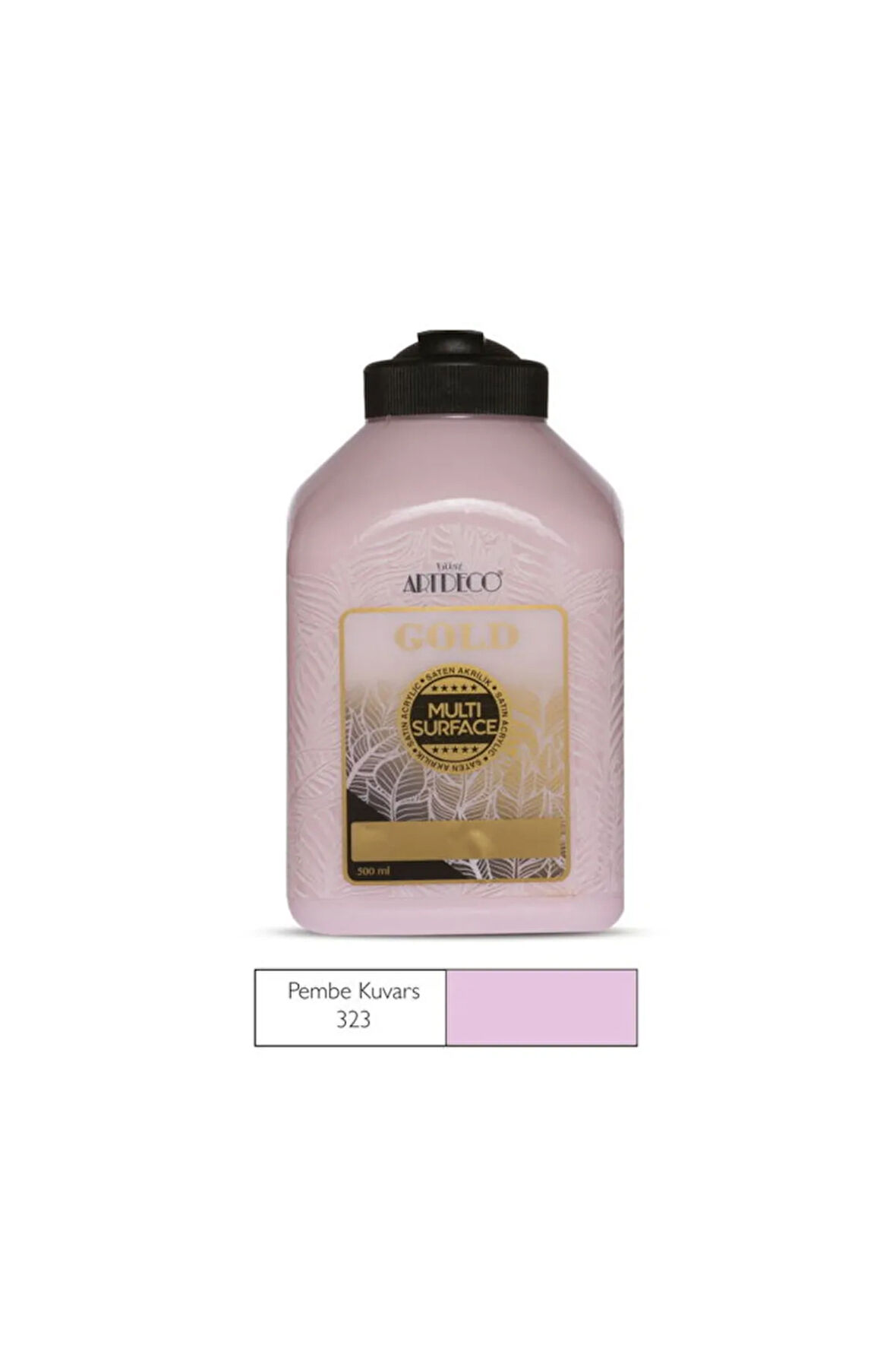 Gold Multi Surface Akrilik Boya 500 Ml. 323 Pembe Kuvars