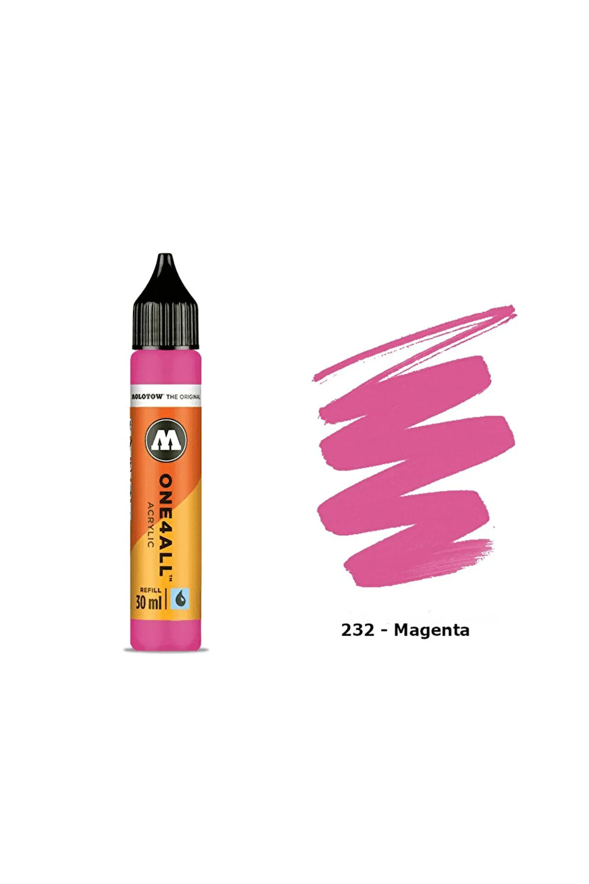 Akrilik Refill 30ml N:232 Magenta