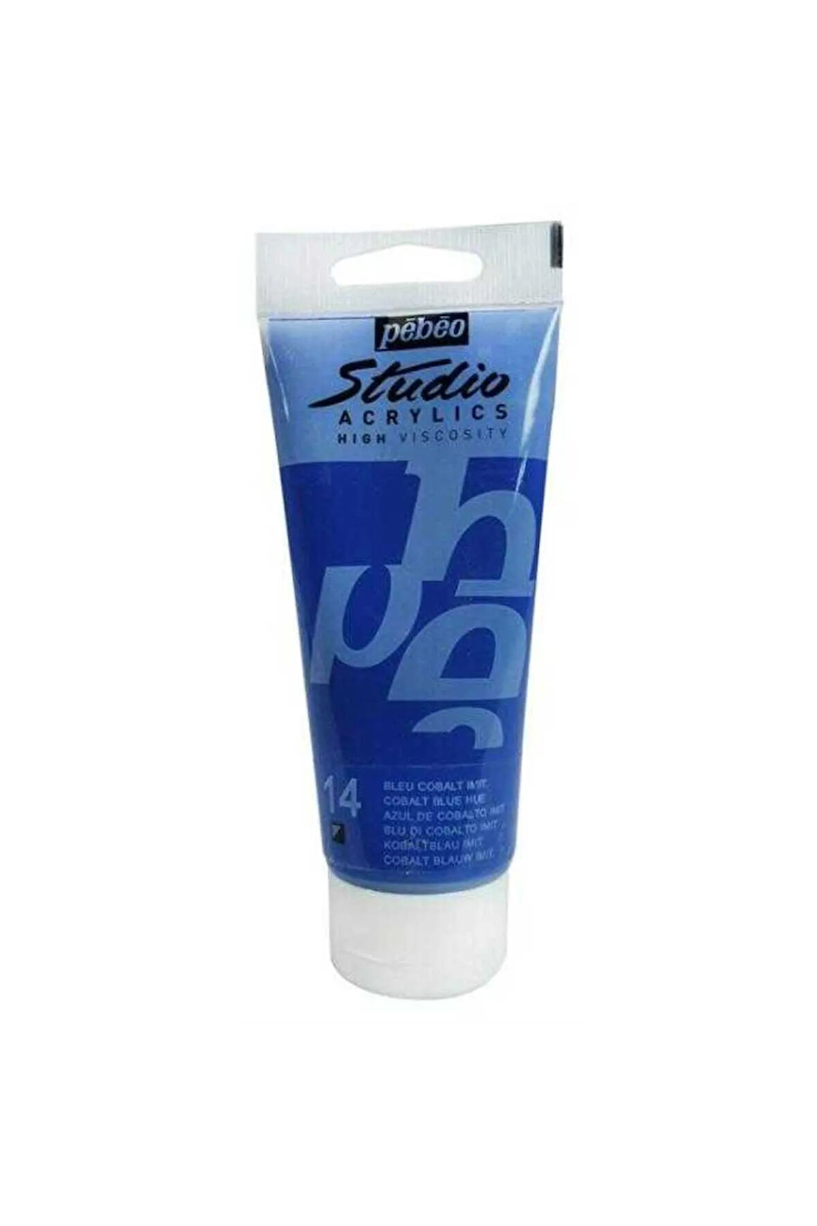 Studio Akrilik Boya - Cobalt Blue Hue - 100ml - N:14