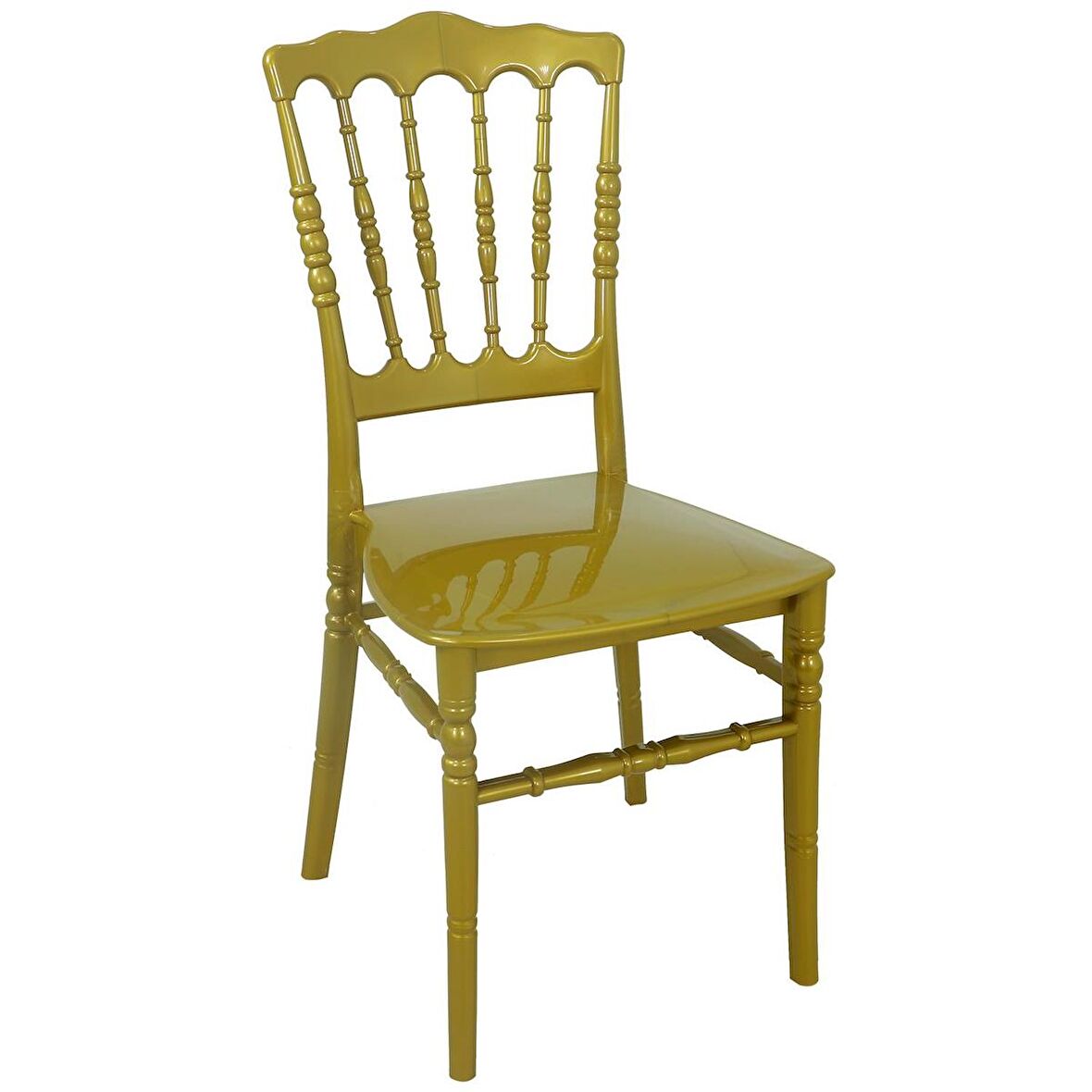 Mandella Silver Sandalye Napolyon (2 adet) GOLD