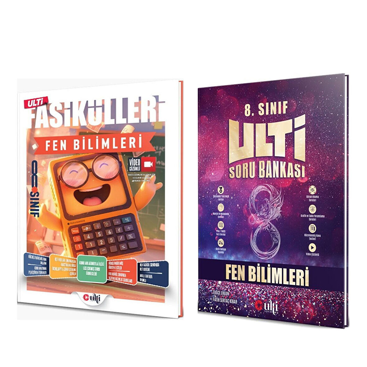 Ulti Yayınları 8. Sınıf Fen Bilimleri Ulti Fasikülleri ve Soru Bankası Seti 2 Kitap
