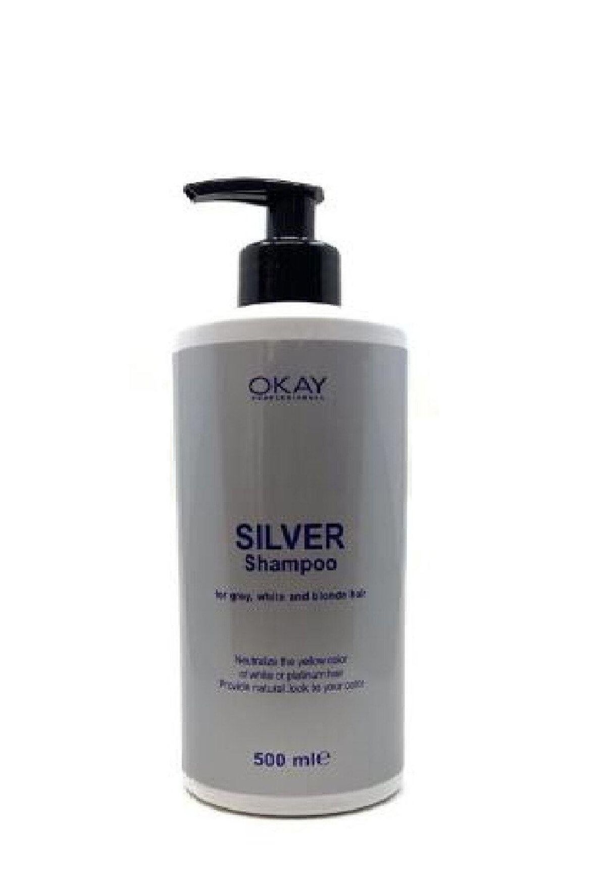 Okay Silver Şampuan 500 ml.