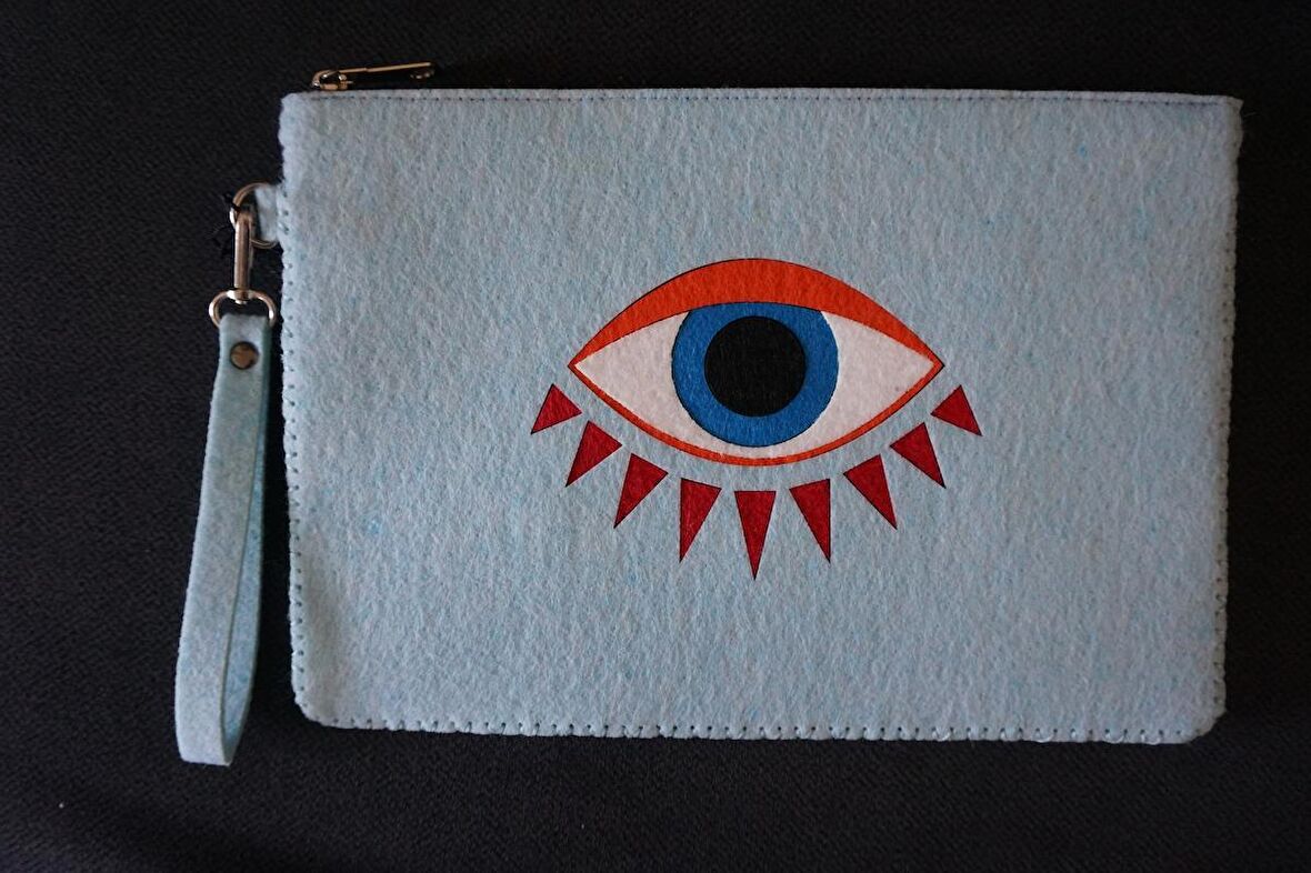 Keçe Portföy-Clutch Çanta