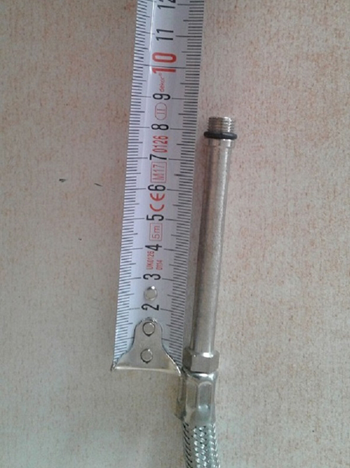 1 AD 70 CM UZUN UÇ ARMATÜR ÇELİK ÖRGÜLÜ BAĞLANTI HORTUMU