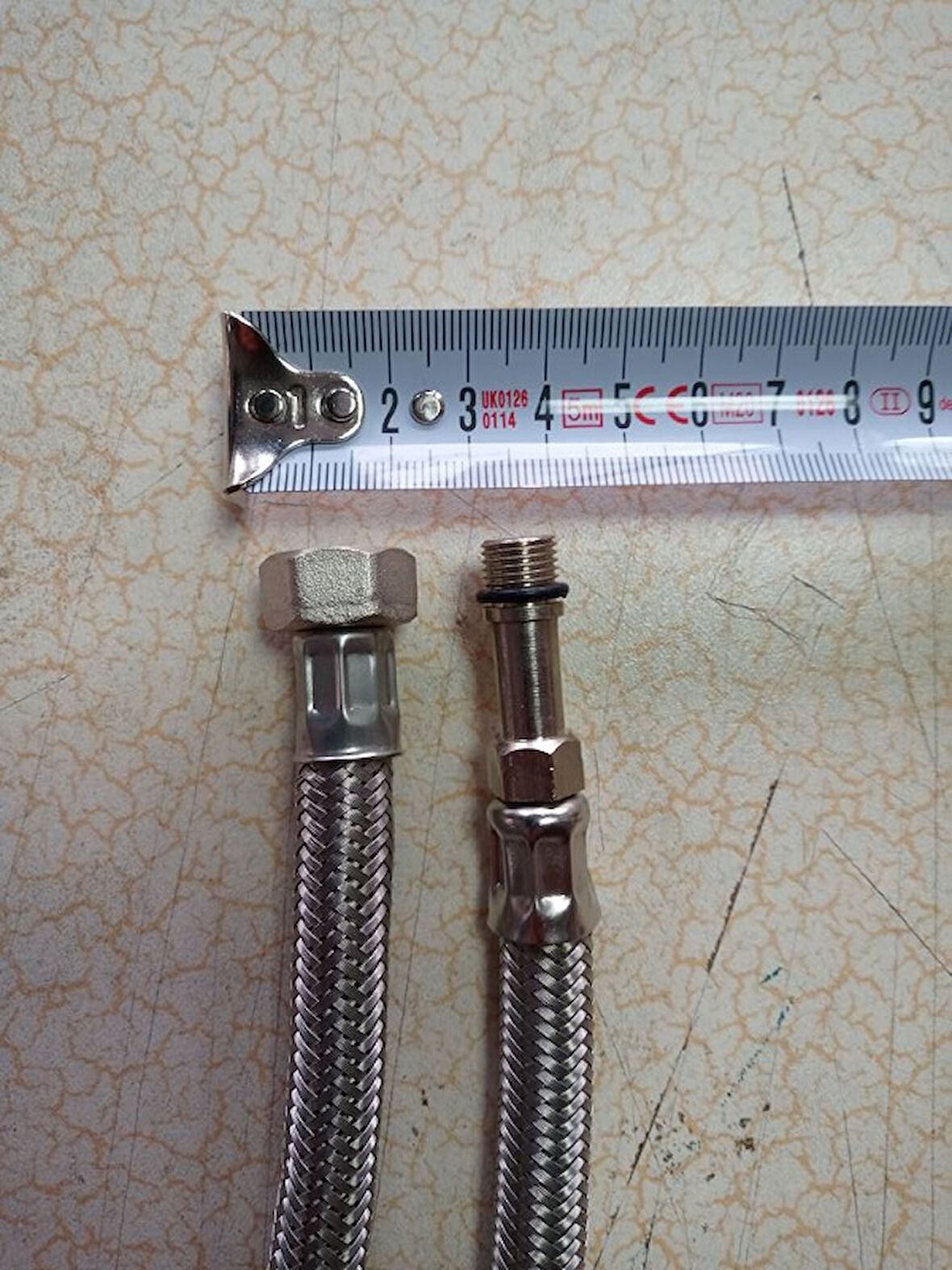 2 ADET 70 CM ARMATÜR ÇELİK ÖRGÜLÜ BAĞLANTI HORTUMU