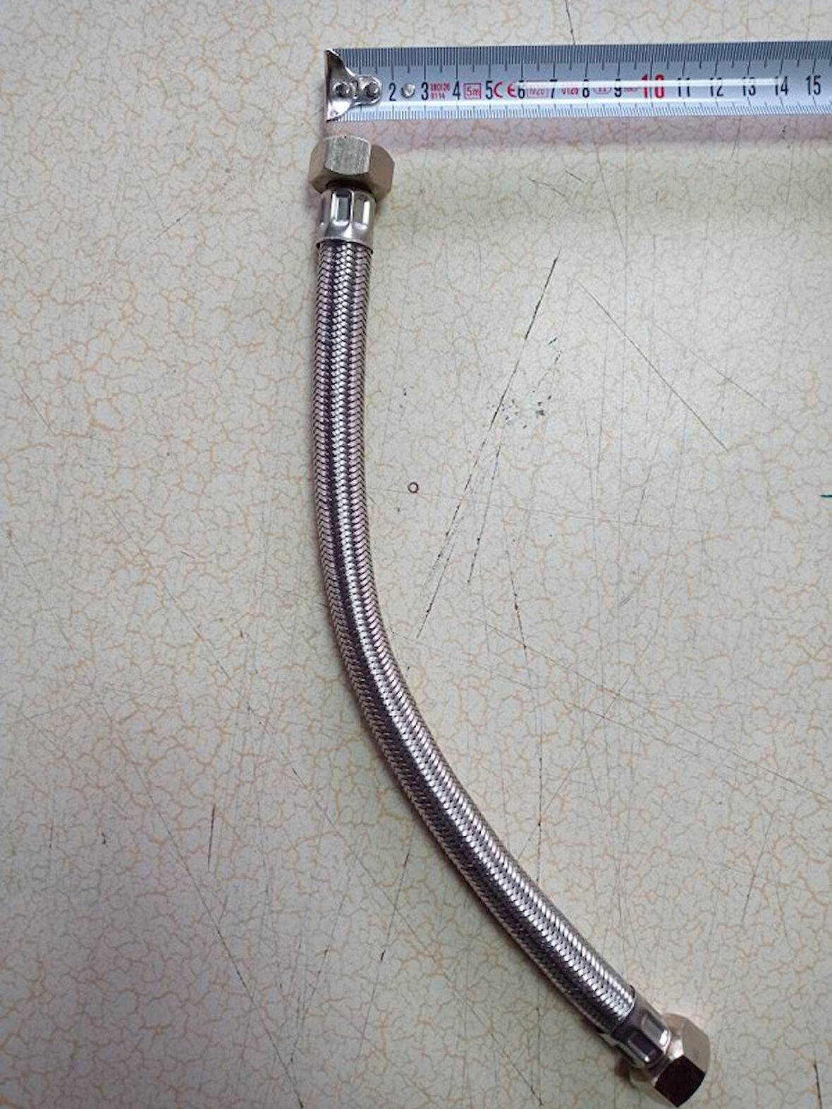 3,5 metre 20 mm x 20 mm Çelik Örgülü Rekorlu Hortum