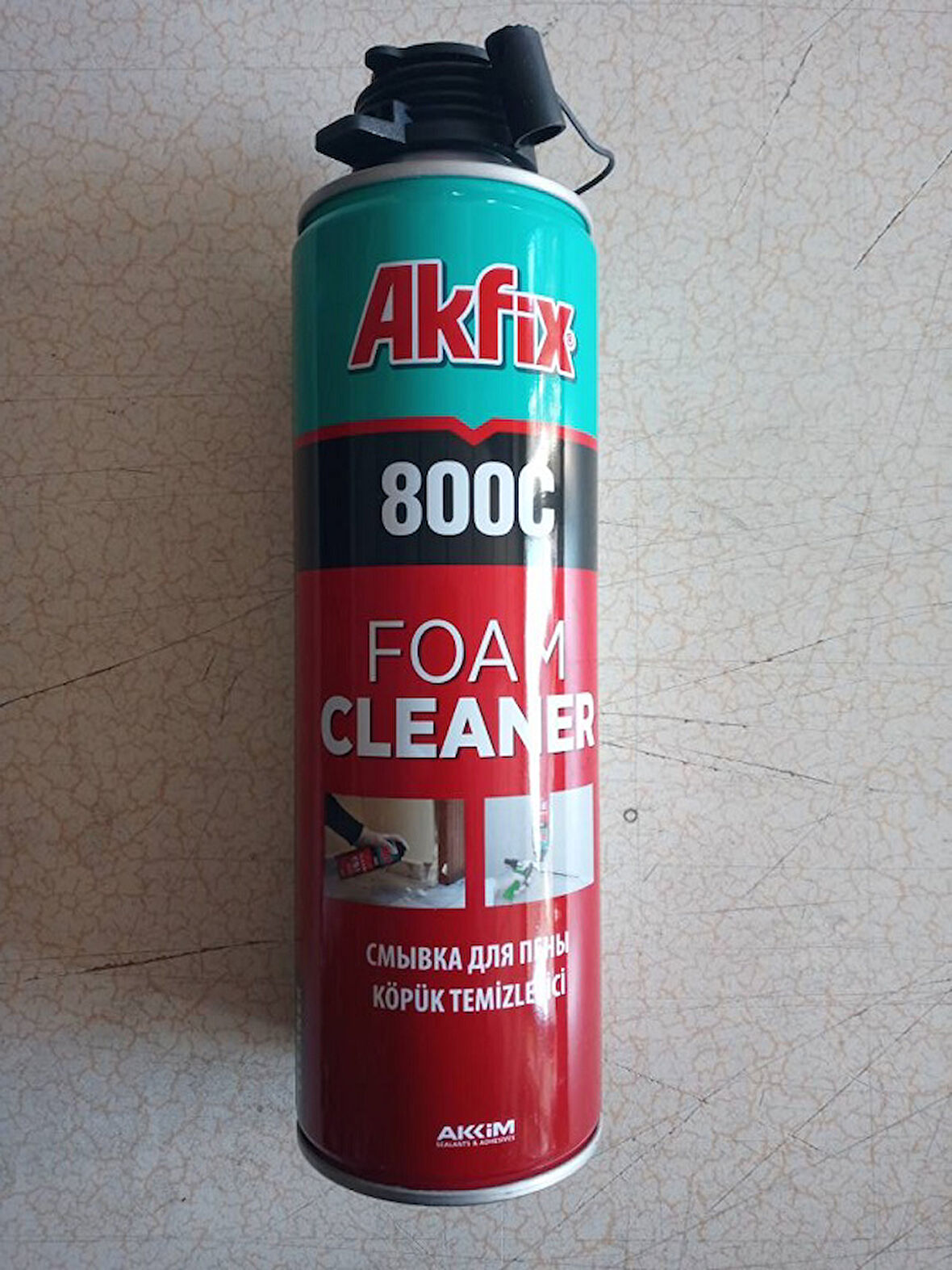 Akfix Köpük ve Bant Temizleyici Sprey 500 ml