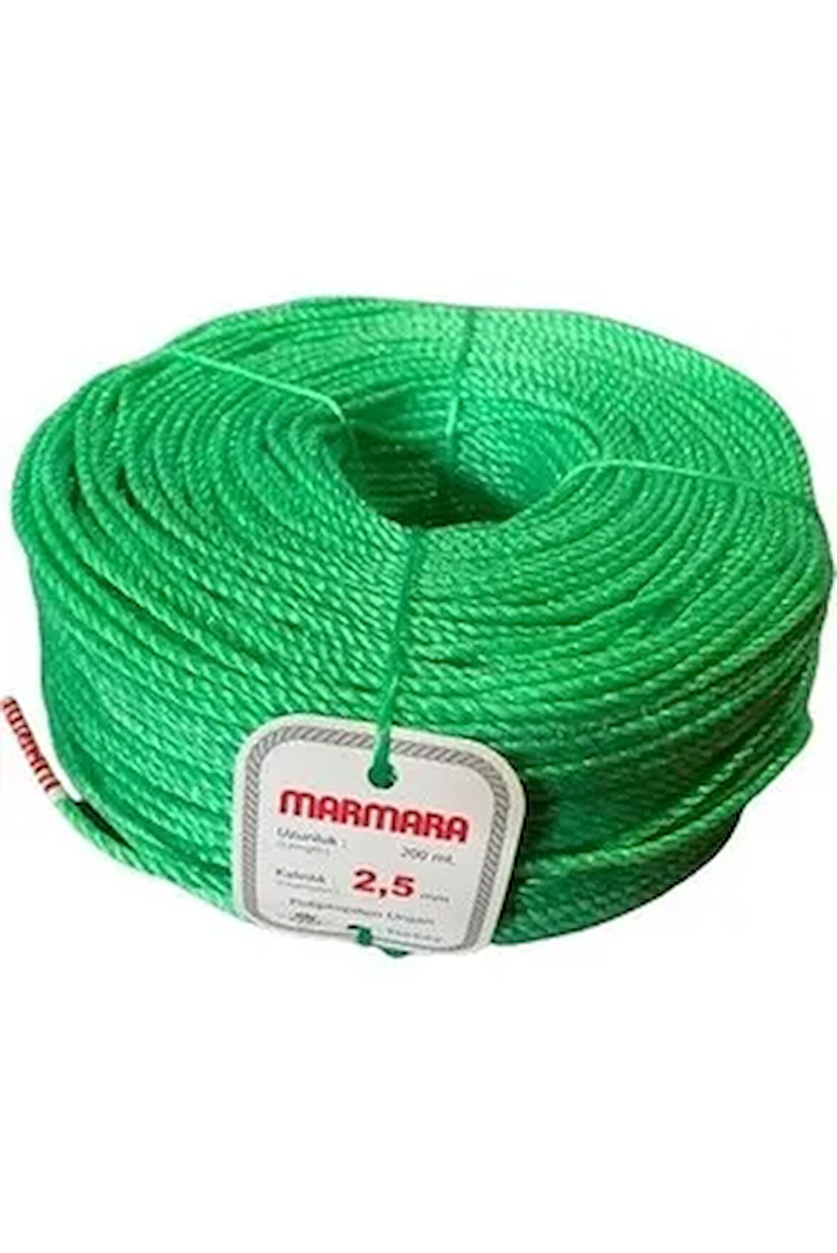 2,5 mm - 200 Metre Marmara Naylon İp Yeşil Renk