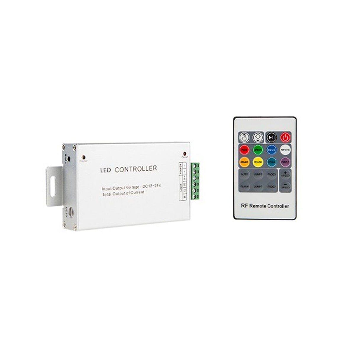 24 Amper 20 Buton RF Kumandalı RGB Ünitesi