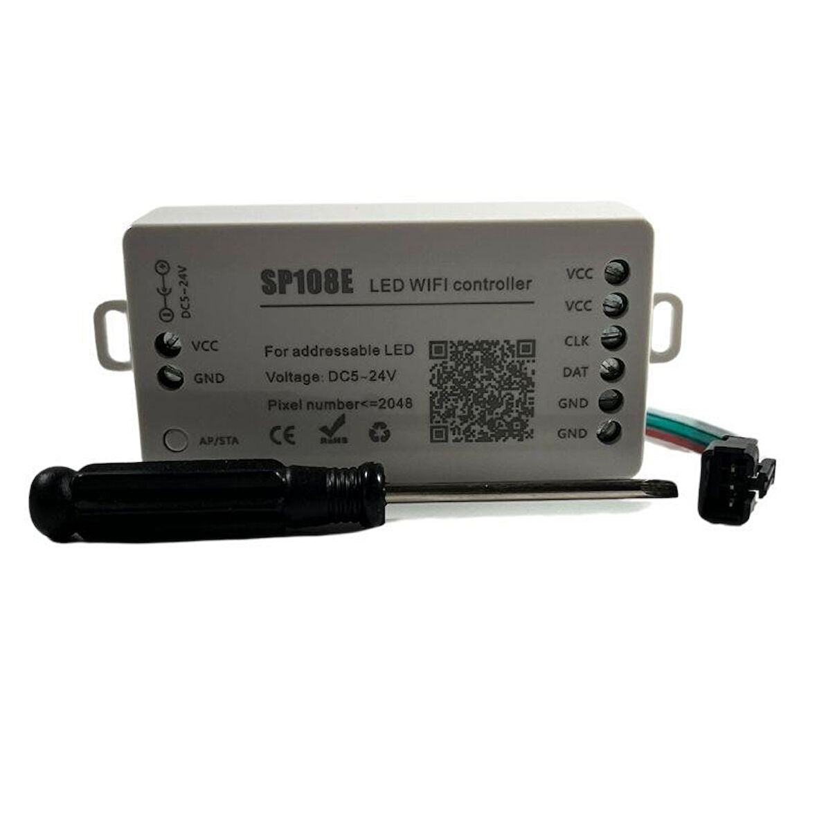 WS2811-WS2812 SP108E Pixel ARGB Şerit Led Wifi Kontrol Cihazı