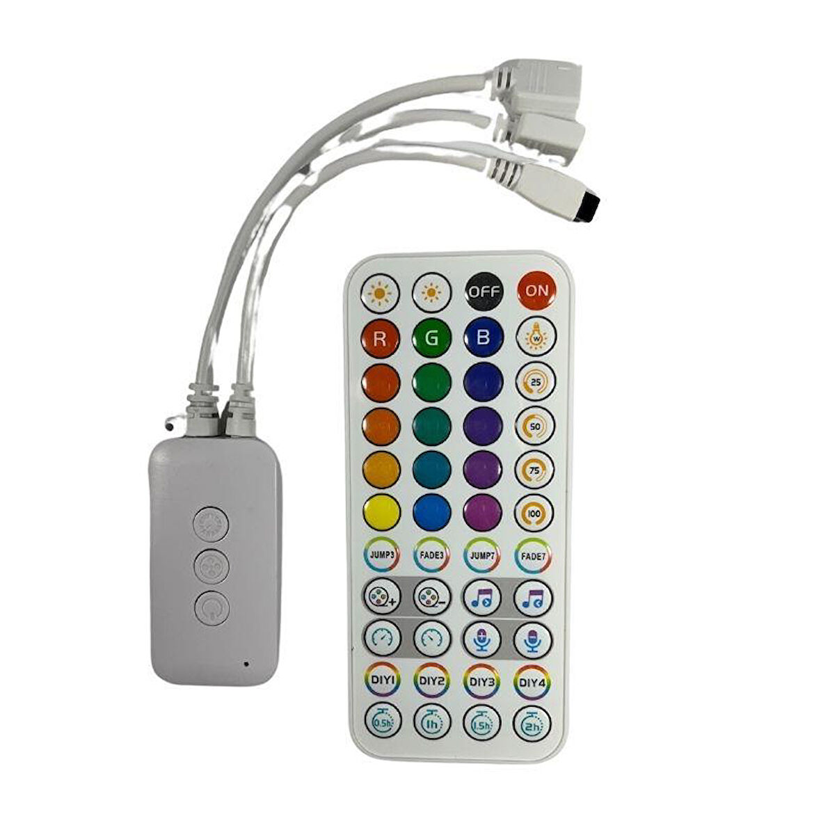 Tuya Destekli Wifi Kontrollü RGB Şerit Led Kontrol Cihazı 5-24V